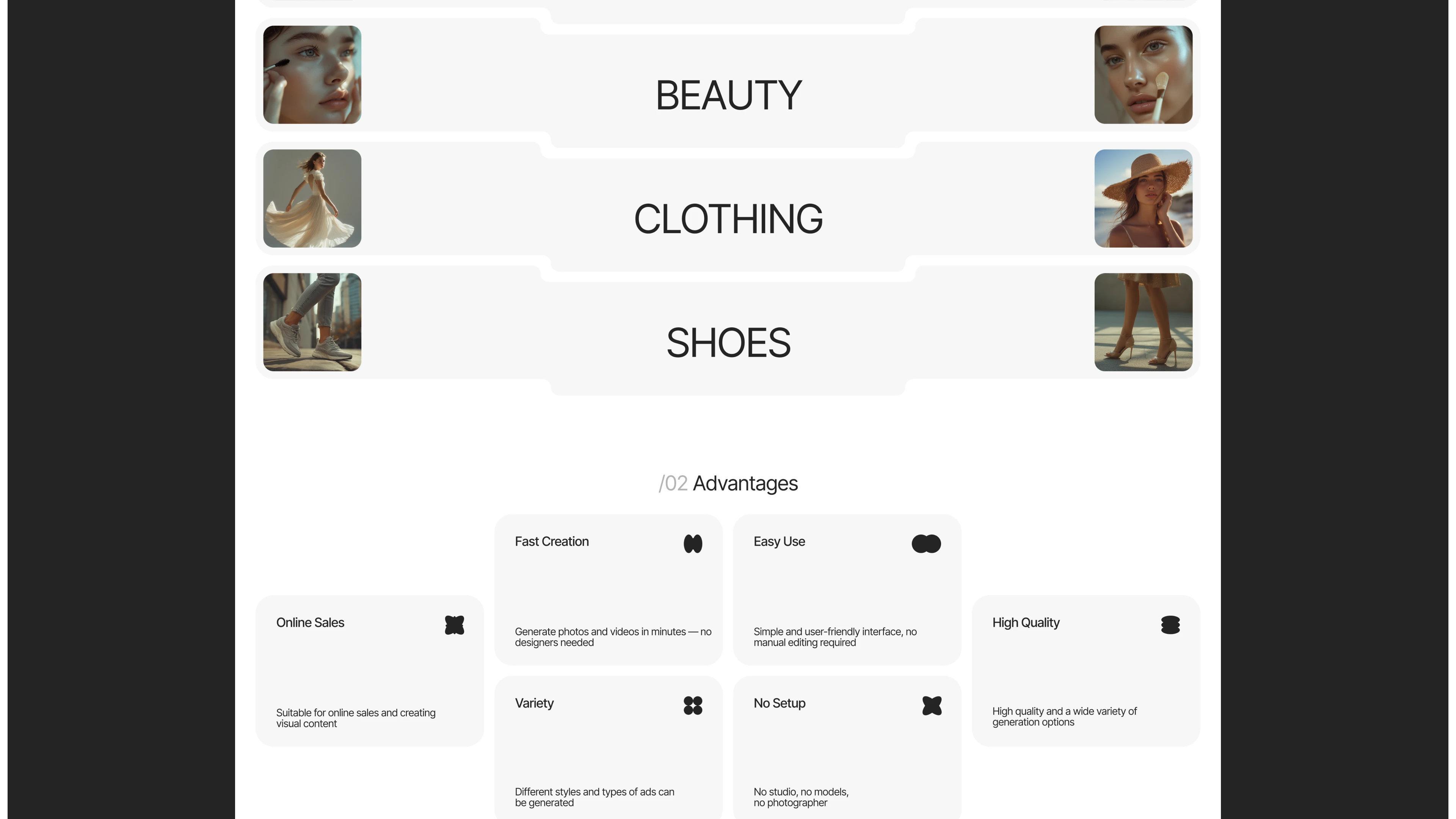GENSCENE | Commercial website design — Изображение №4 — Интерфейсы, Анимация на Dprofile