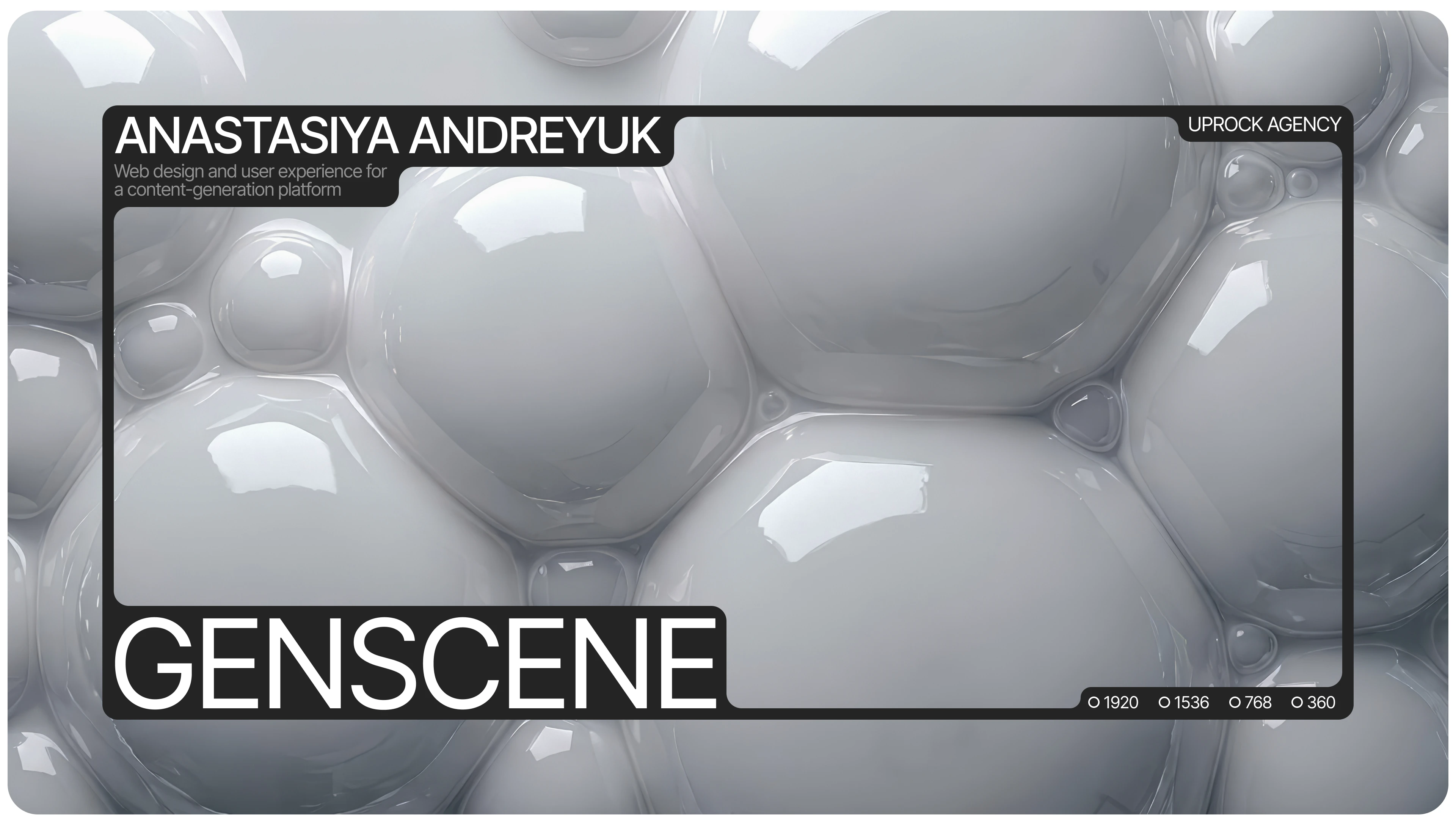 GENSCENE | Commercial website design — Изображение №1 — Интерфейсы, Анимация на Dprofile