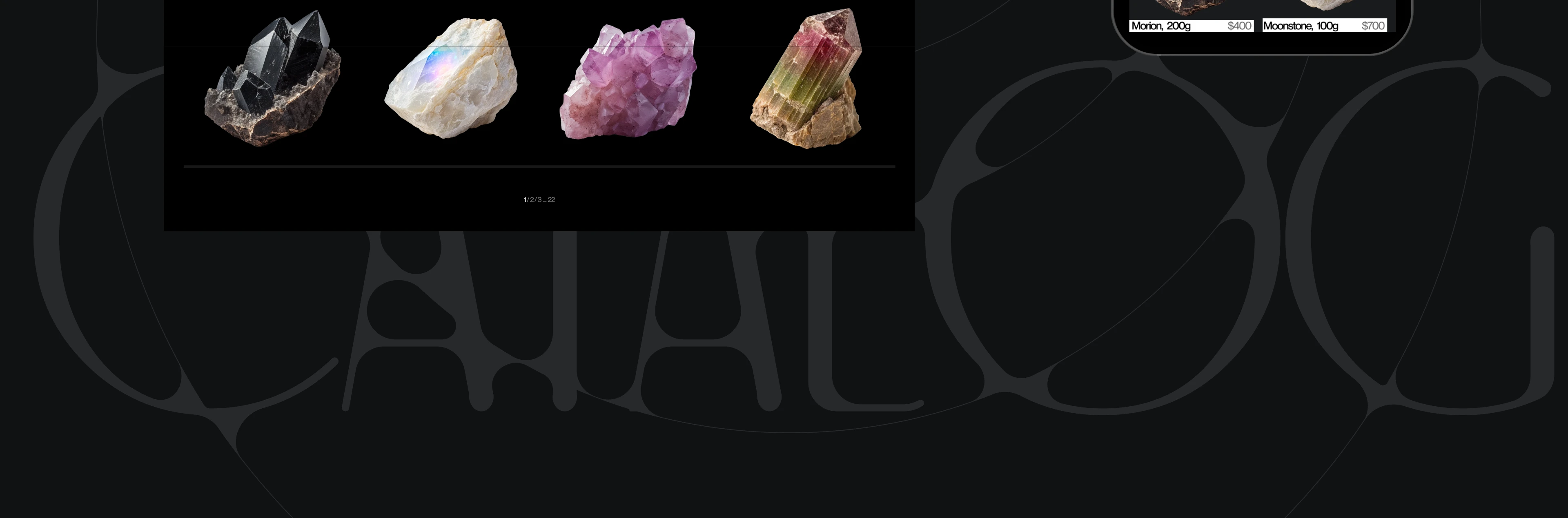 Crystal Oracle | e-commerce — Изображение №8 — Интерфейсы, Анимация на Dprofile