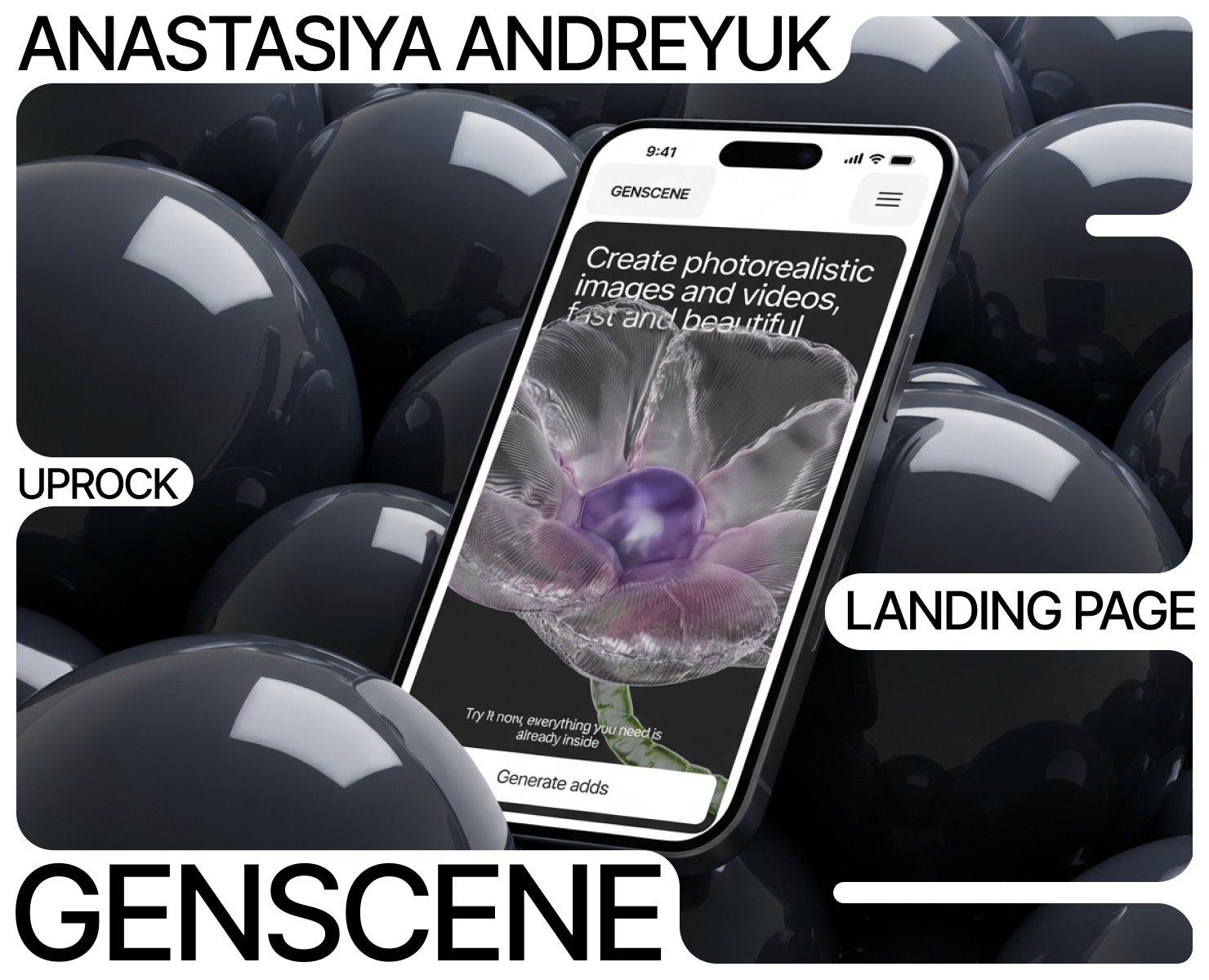 GENSCENE | Commercial website design на Dprofile