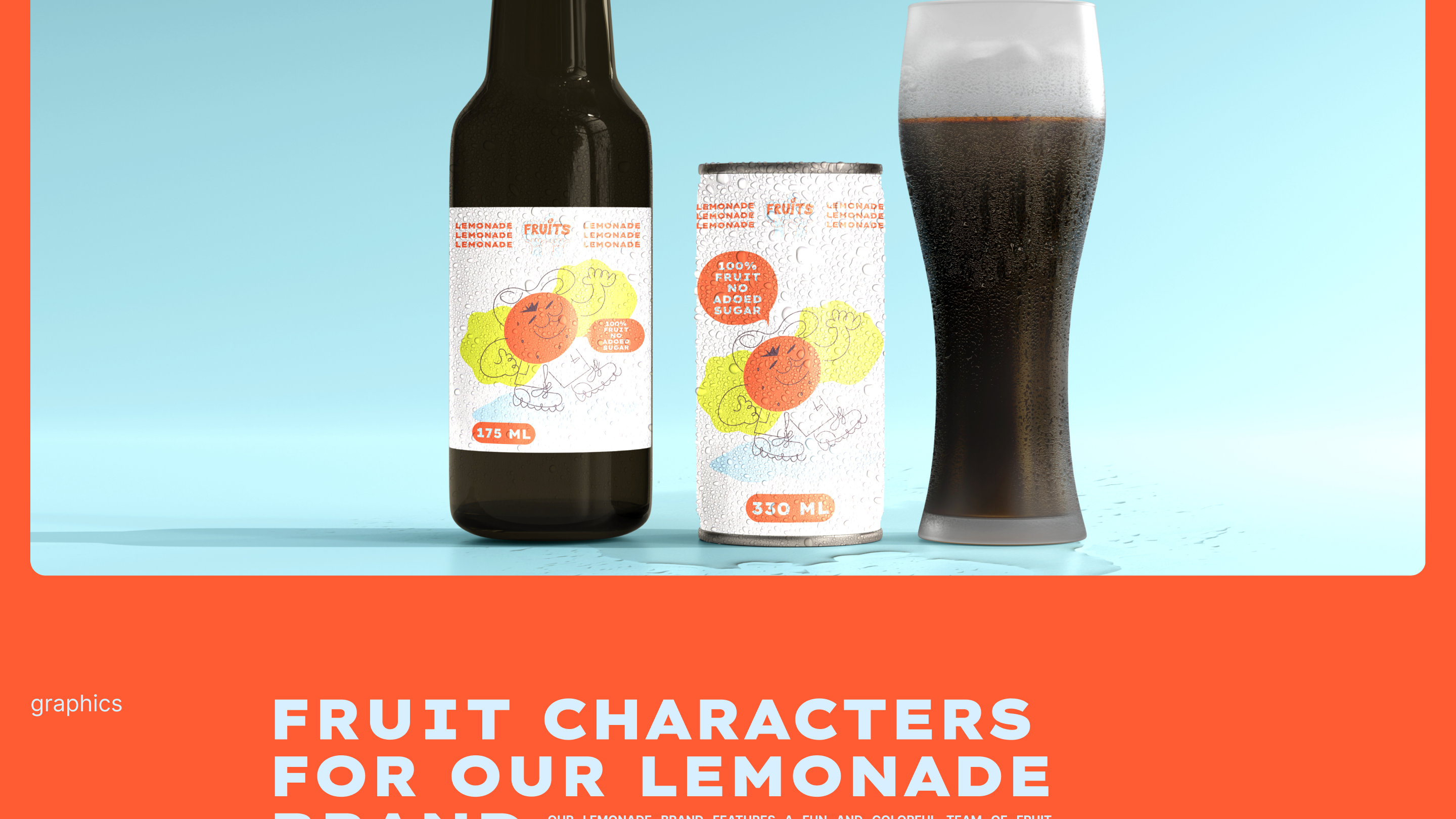 Brand Identity Development: "Fruits" Natural Lemonade — Изображение №4 — Брендинг, Промдизайн на Dprofile