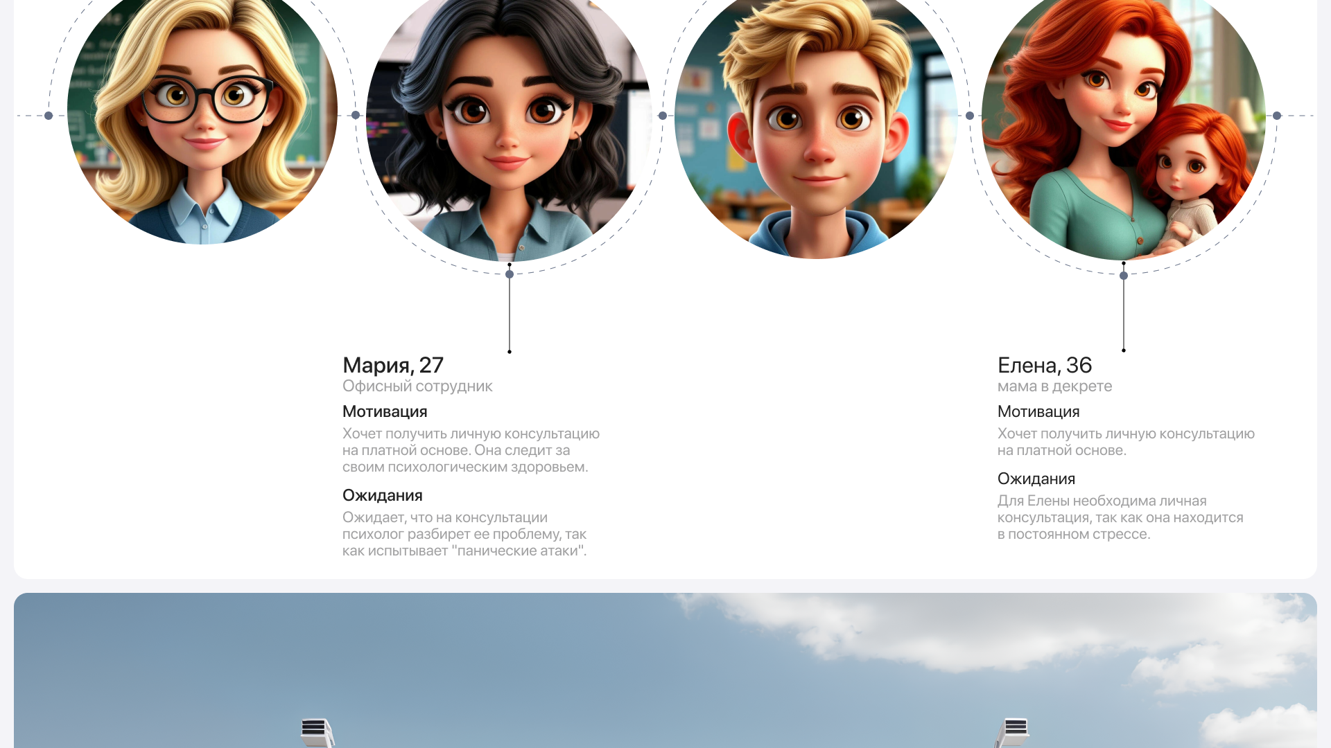 Онлайн консультация с врачами "Равновесие" — Изображение №4 — Интерфейсы на Dprofile