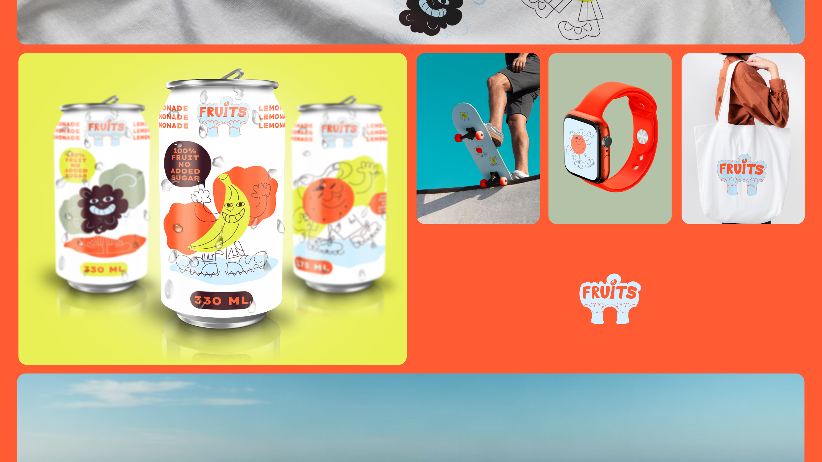 Brand Identity Development: "Fruits" Natural Lemonade — Изображение №9 — Брендинг, Промдизайн на Dprofile