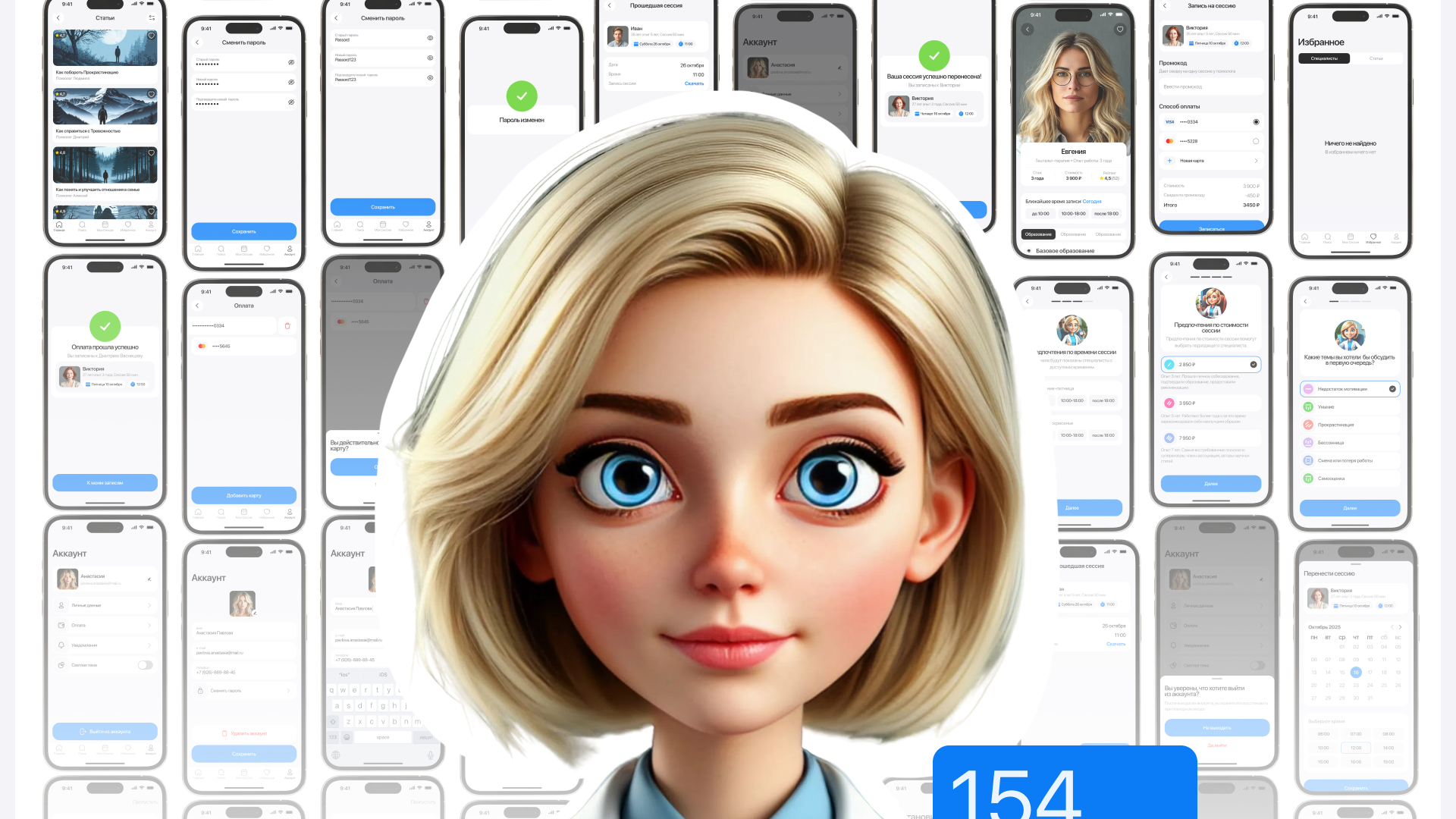 Онлайн консультация с врачами "Равновесие" — Изображение №23 — Интерфейсы на Dprofile