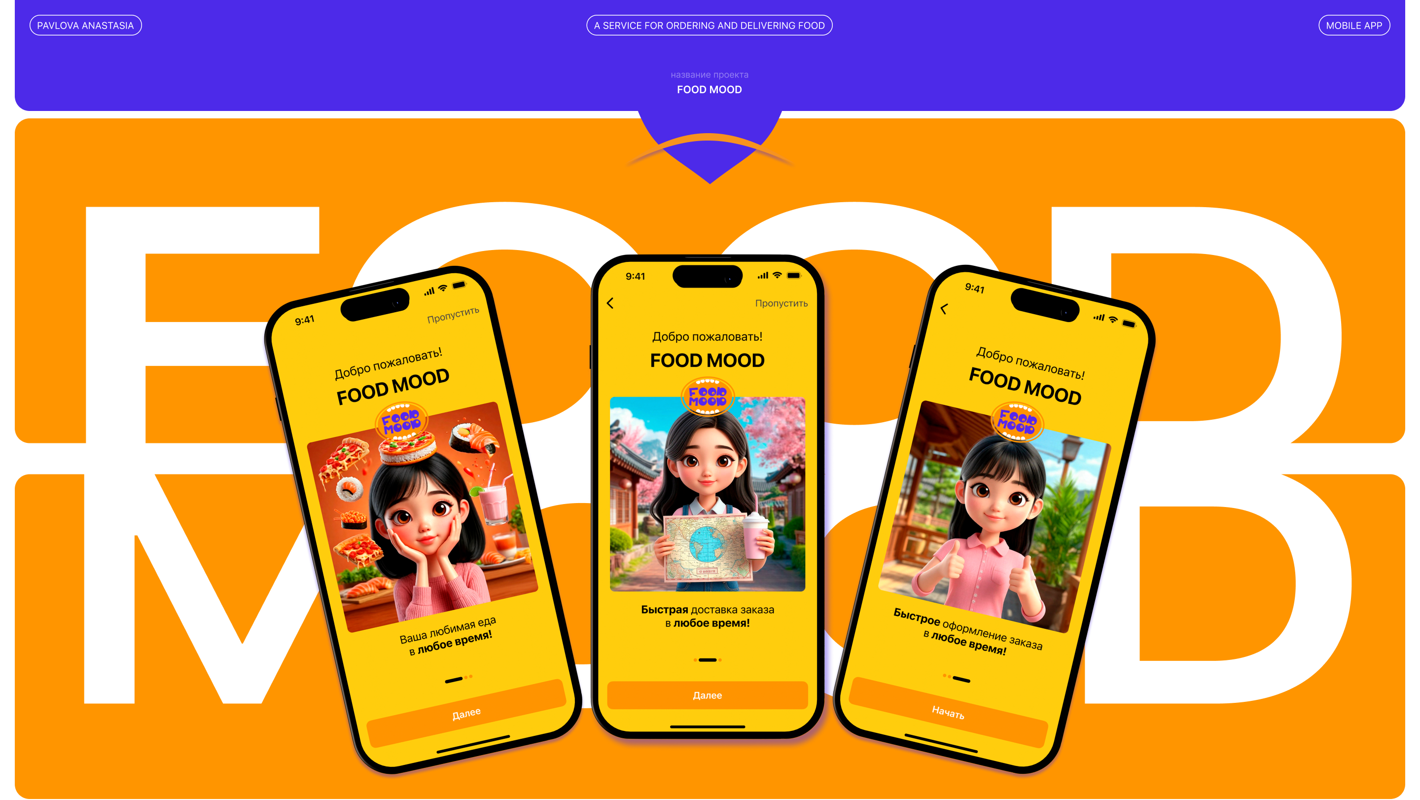 FOOD MOOD — Изображение №1 — Интерфейсы, Брендинг на Dprofile
