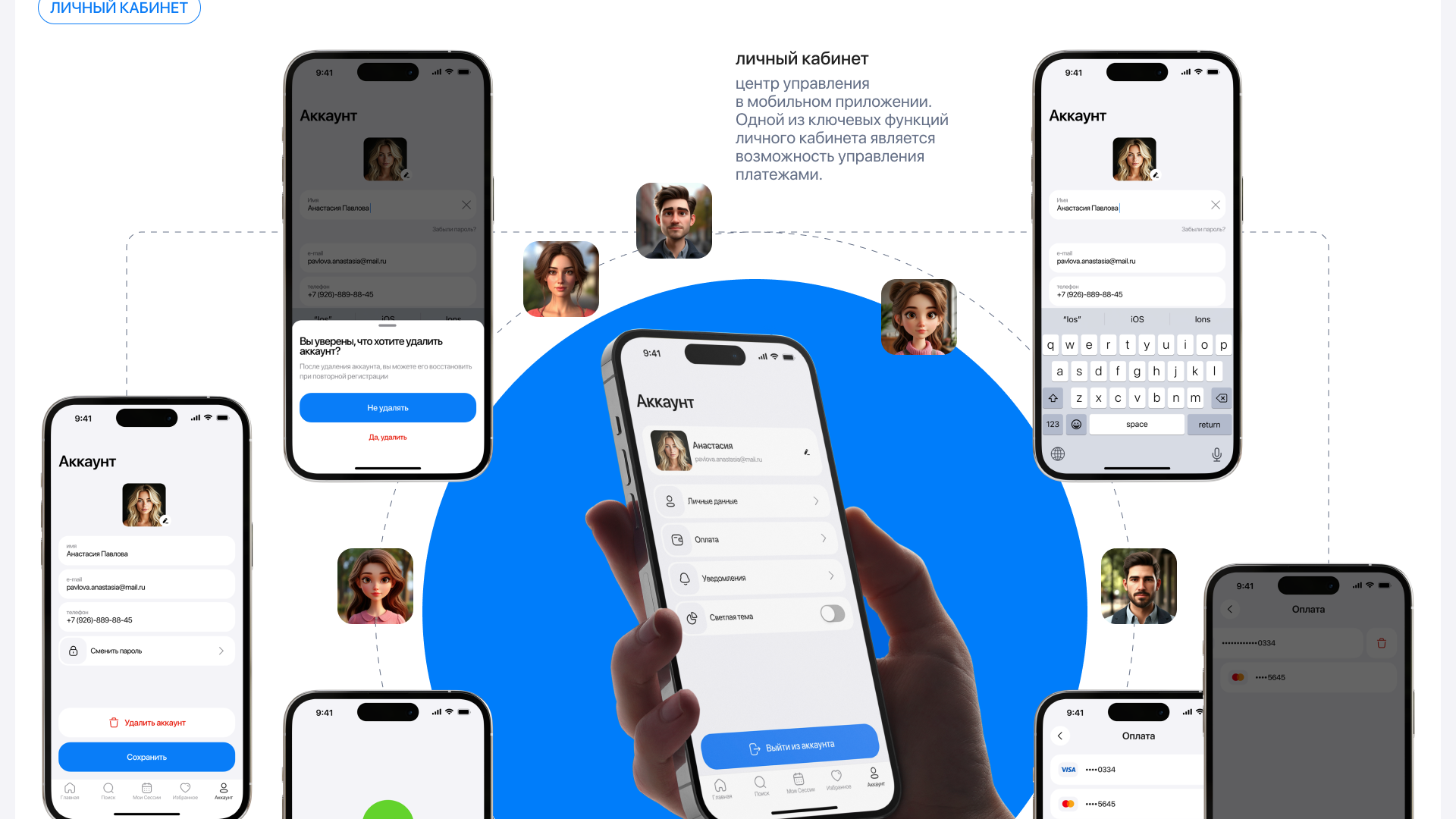 Онлайн консультация с врачами "Равновесие" — Изображение №21 — Интерфейсы на Dprofile