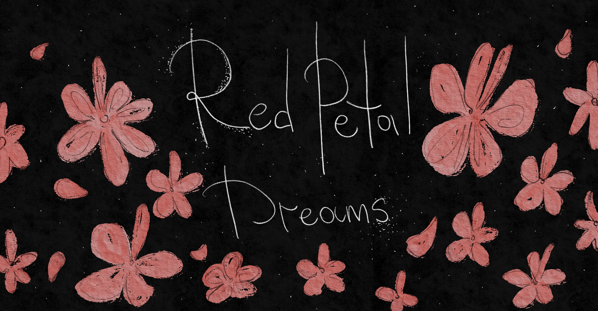 Мечты красных лепестков - Книжная иллюстрация — Изображение №1 — Иллюстрация, Графика на Dprofile