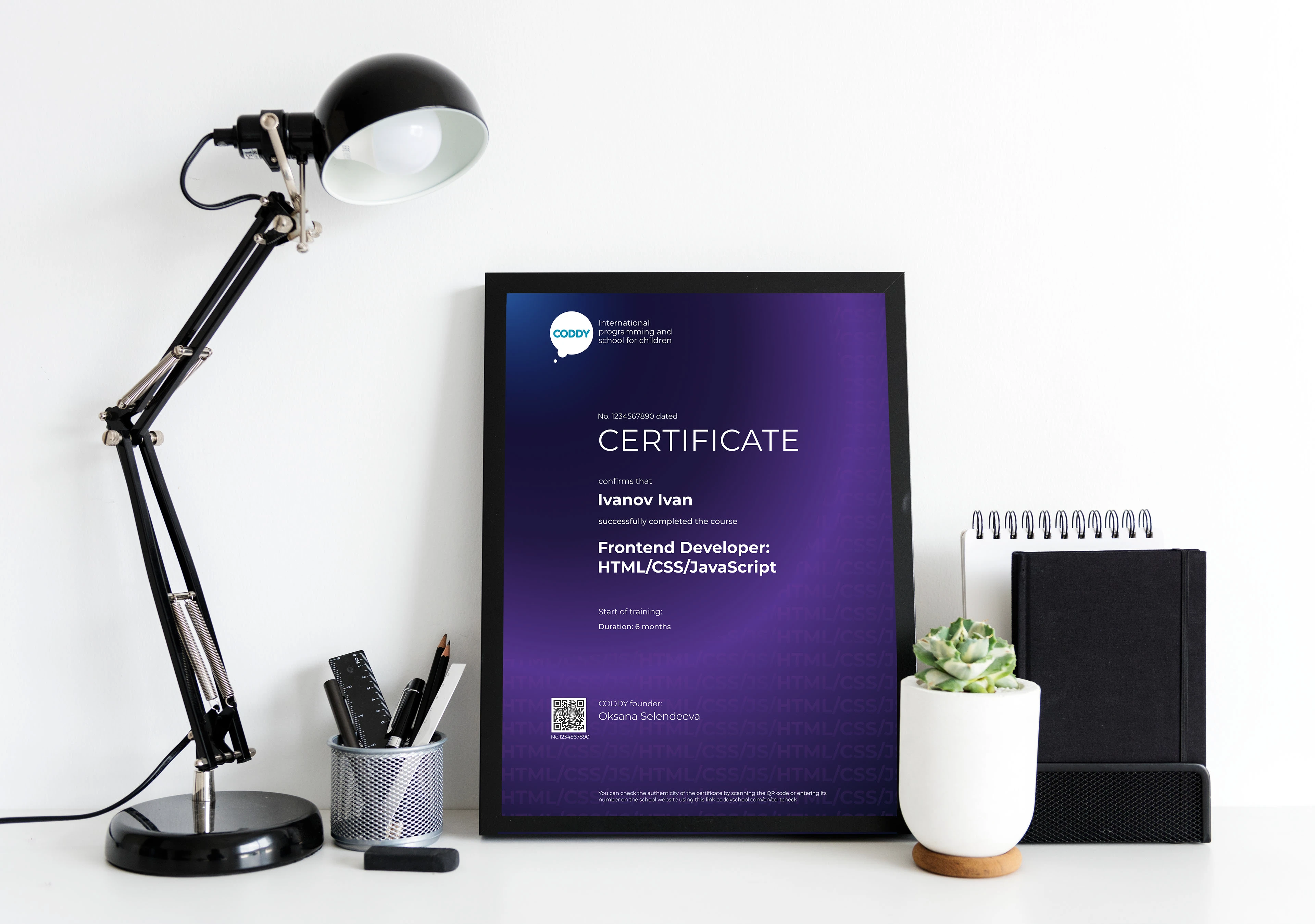 Сертификат — Изображение №2 — Брендинг, Графика на Dprofile