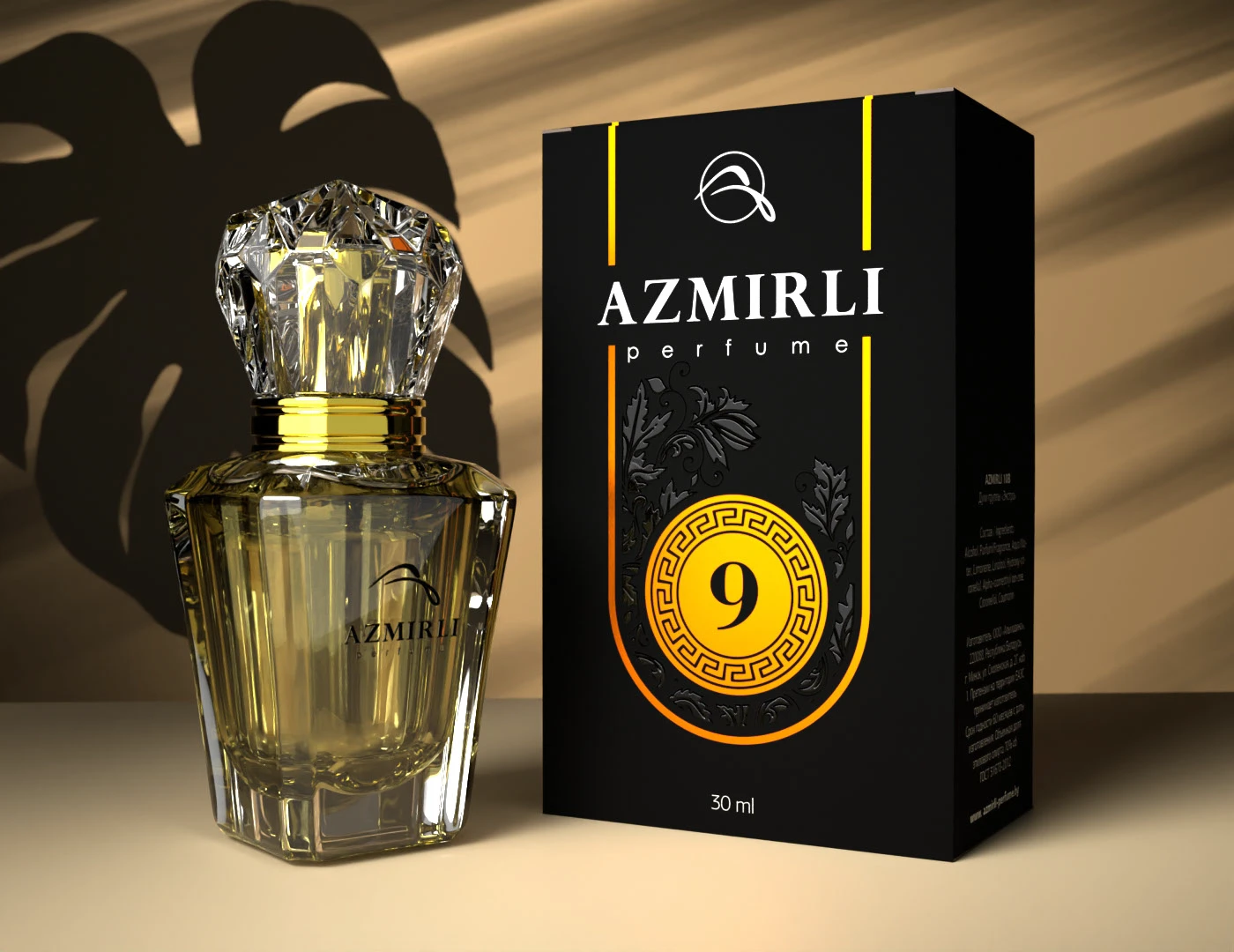 AZMIRLI perfume — Изображение №9 — Брендинг, Графика на Dprofile