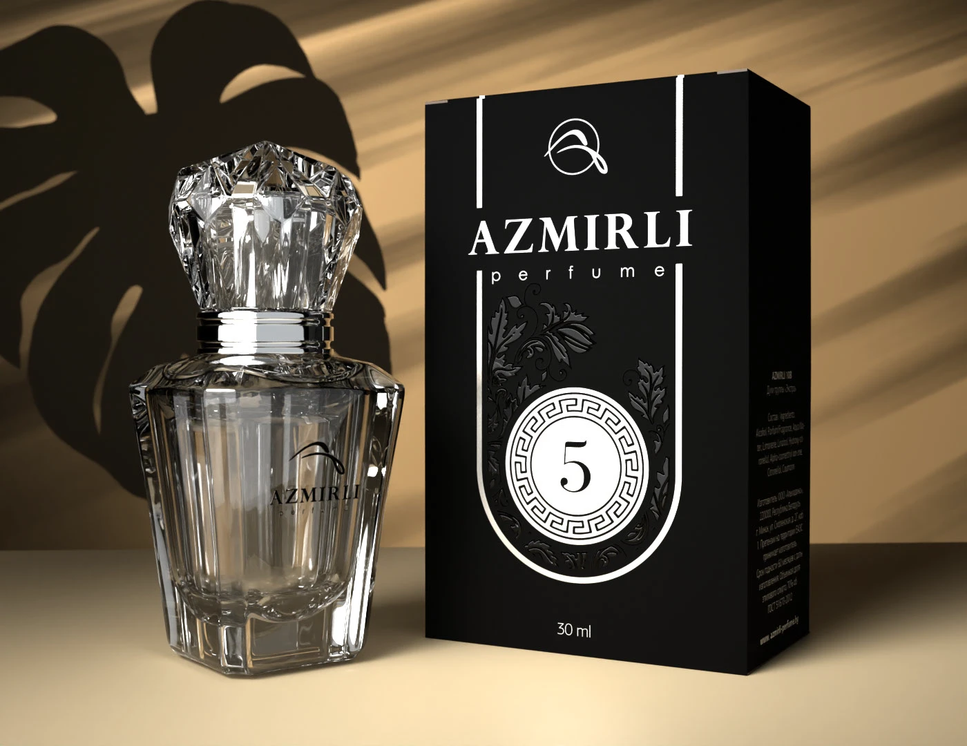 AZMIRLI perfume — Изображение №5 — Брендинг, Графика на Dprofile