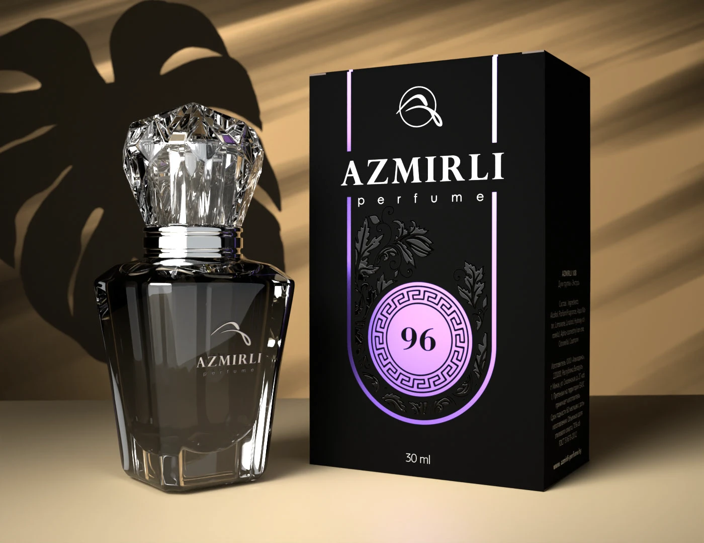 AZMIRLI perfume — Изображение №6 — Брендинг, Графика на Dprofile