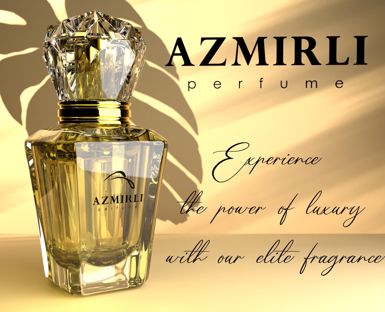 AZMIRLI perfume — Брендинг, Графика на Dprofile