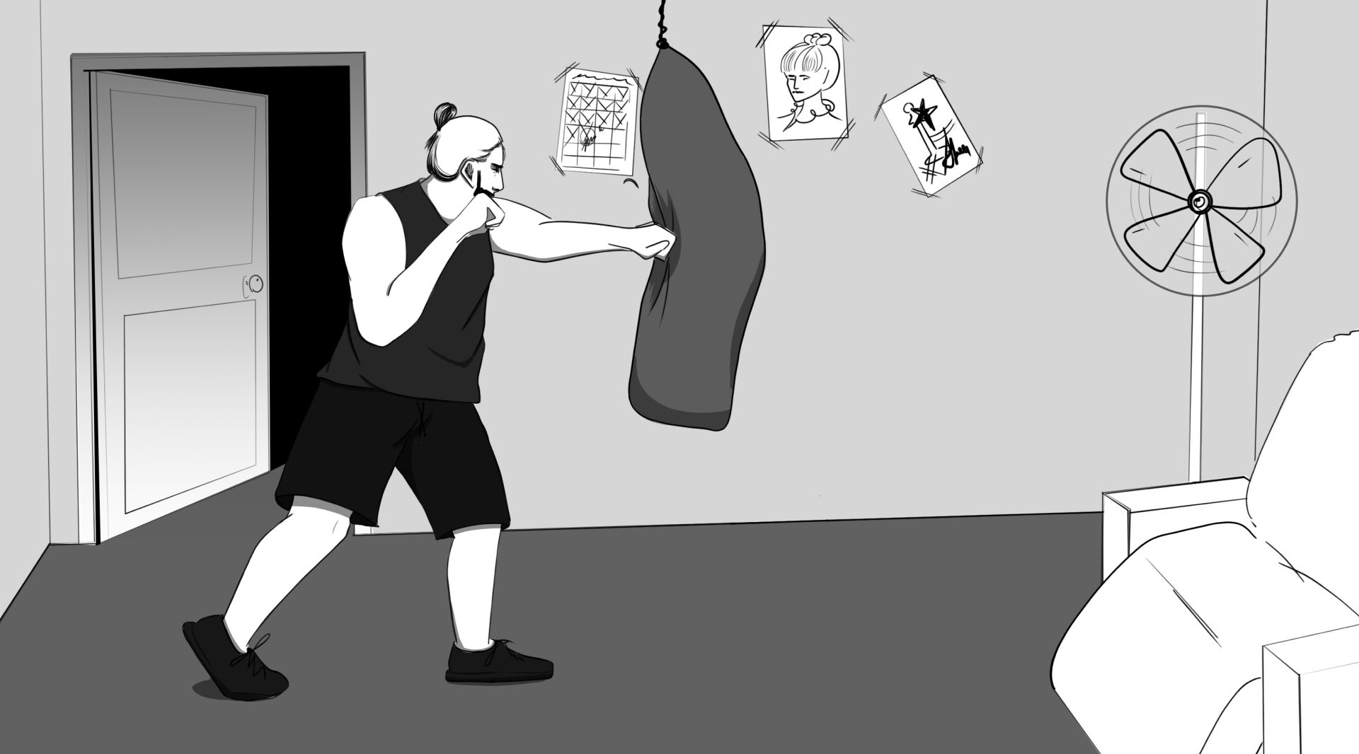 Лонгрид «Дисциплина тела и духа якудза» — Изображение №10 — Интерфейсы, Иллюстрация на Dprofile