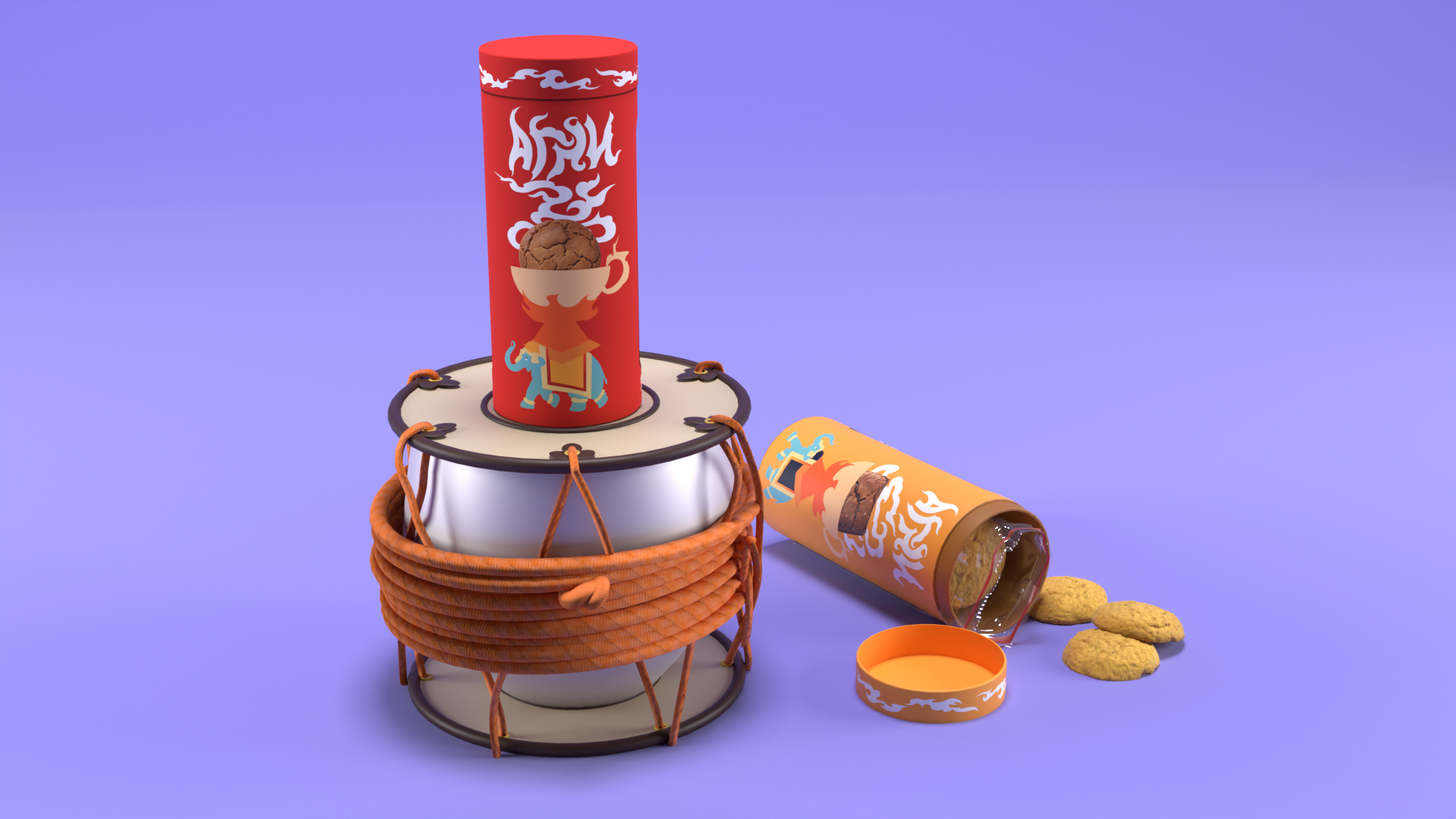 Агни — линейка упаковок индийского печенья — Изображение №8 — Брендинг на Dprofile