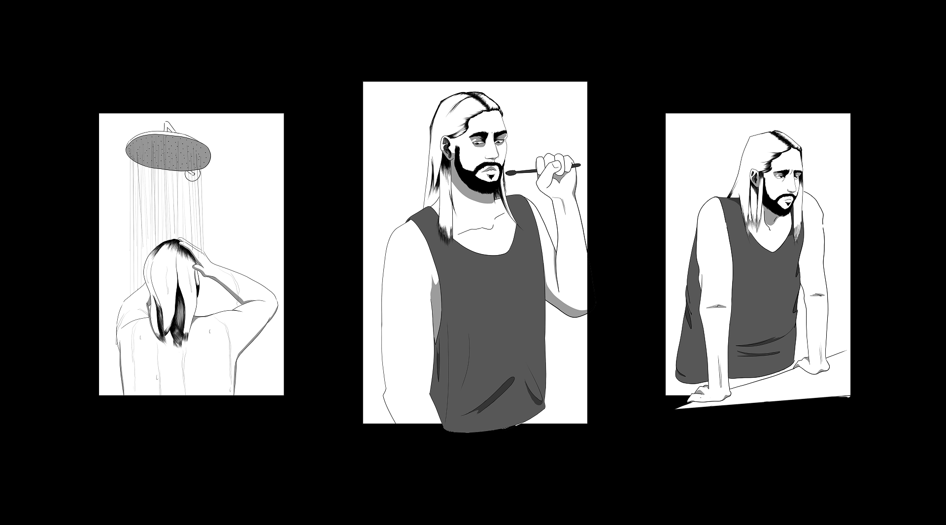 Лонгрид «Дисциплина тела и духа якудза» — Изображение №11 — Интерфейсы, Иллюстрация на Dprofile