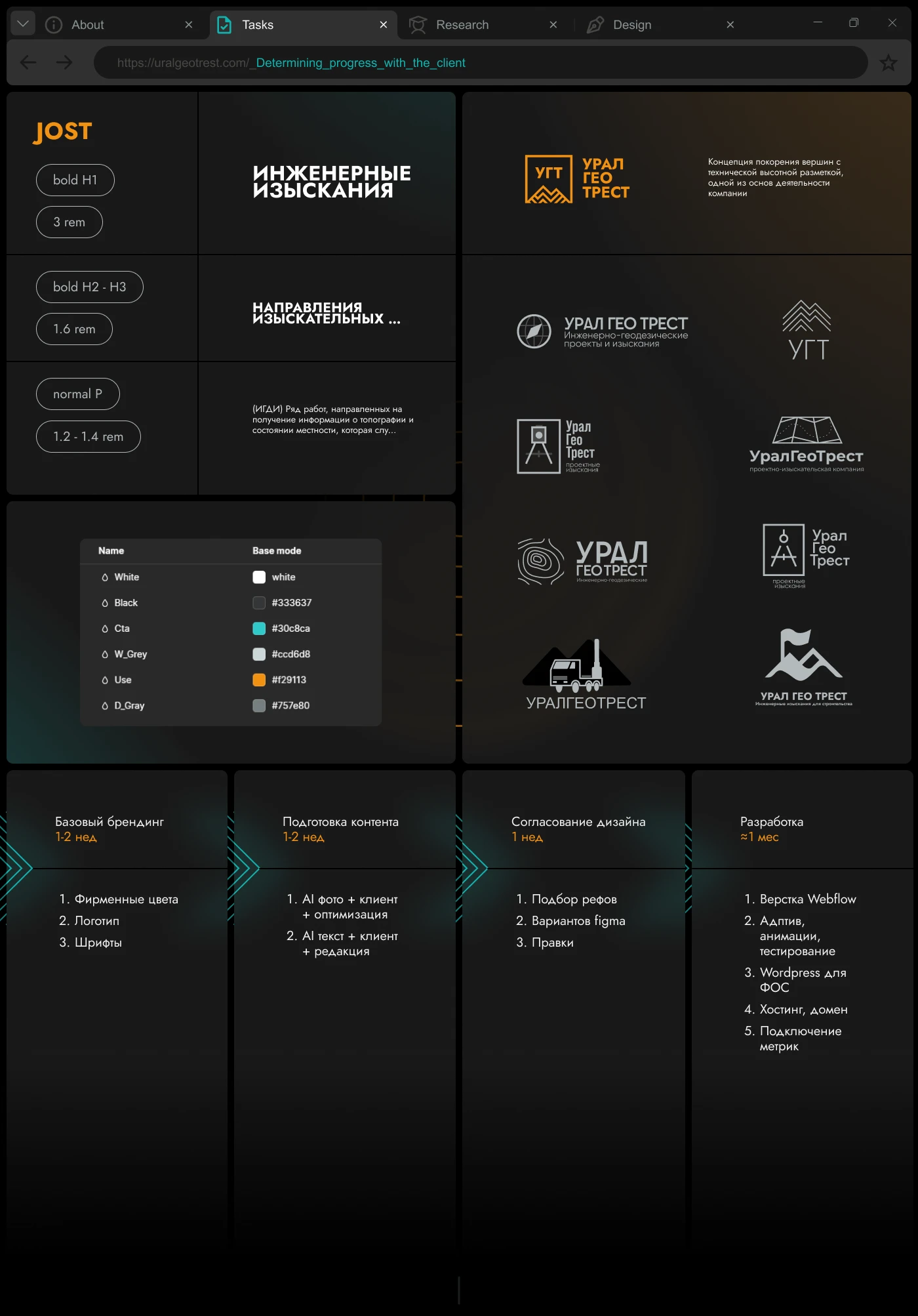 Geodetic exploration company website — Изображение №3 — Интерфейсы на Dprofile