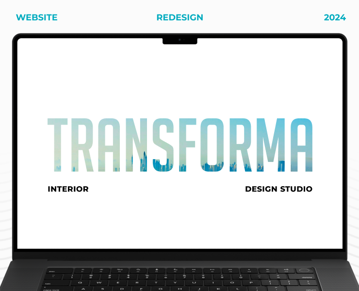 Interior studio website redesign на Dprofile