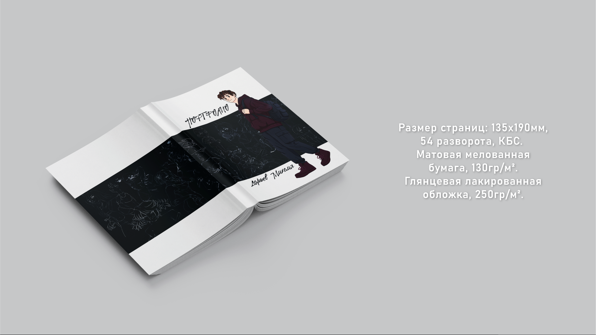 Книга-Портфолио Иллюстратора-Графического дизайнера — Изображение №4 — Иллюстрация, Графика на Dprofile