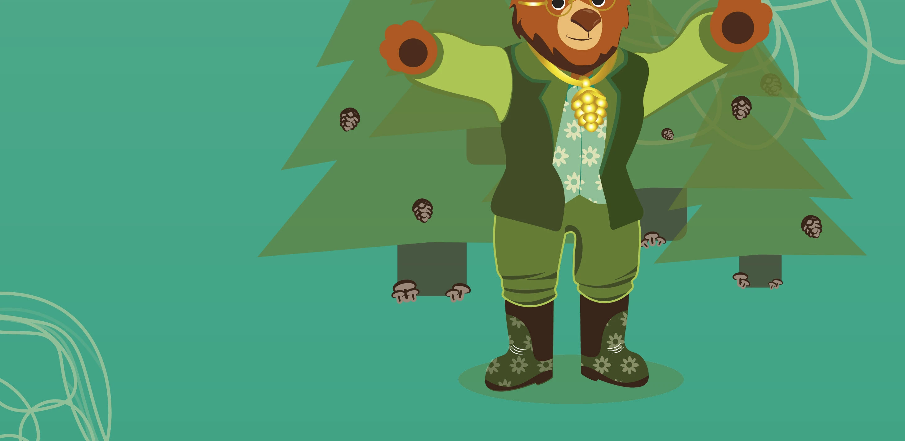 Маскот "Капитон" — Изображение №9 — Иллюстрация на Dprofile