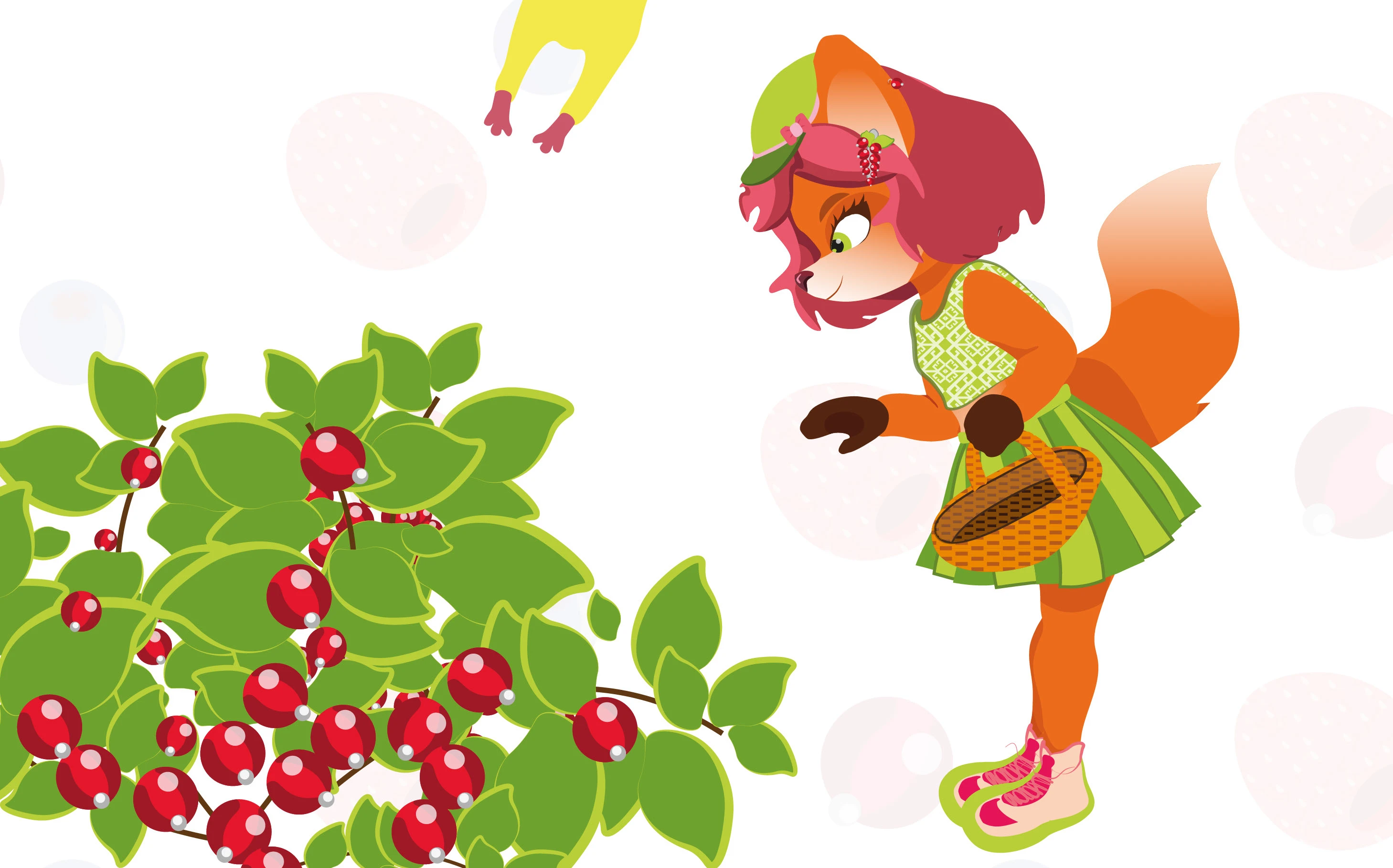 Маскот "Лисичка Брусничка" — Изображение №7 — Иллюстрация на Dprofile