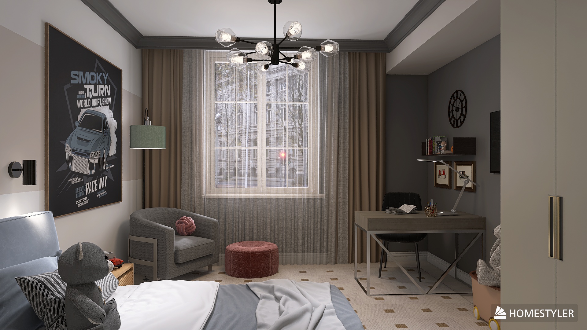 детская для взрослеющего мальчика — Изображение №1 — 3D на Dprofile