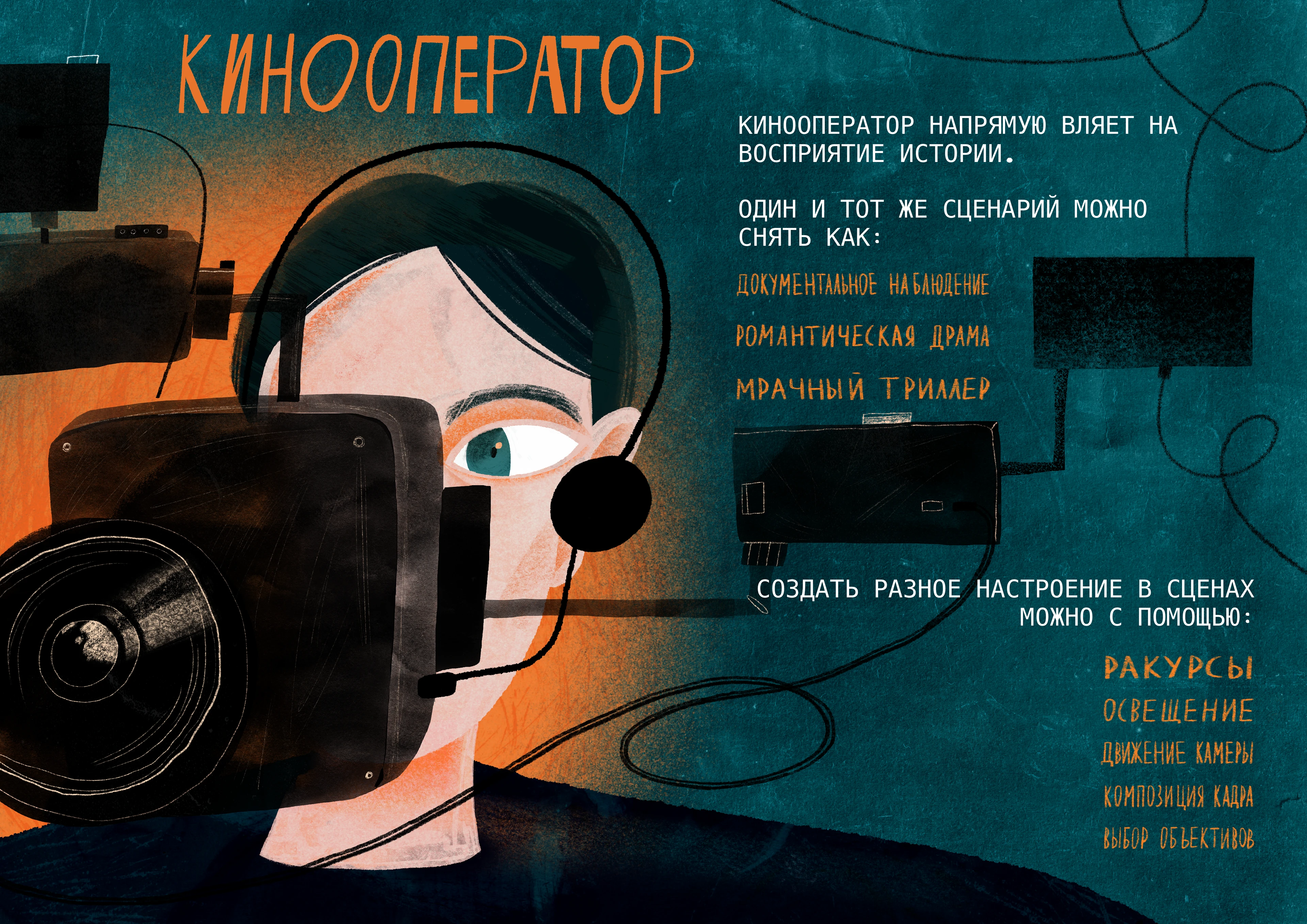 Книга " Люди в черном снимают цветное кино" — Изображение №5 — Иллюстрация, Графика на Dprofile