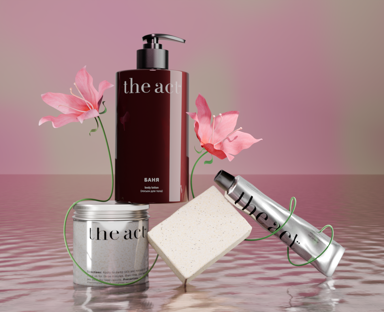 3D-креативы для The Act на Dprofile