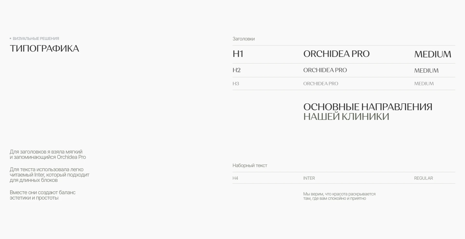 Клиника красоты в Москве — Изображение №5 — Интерфейсы на Dprofile