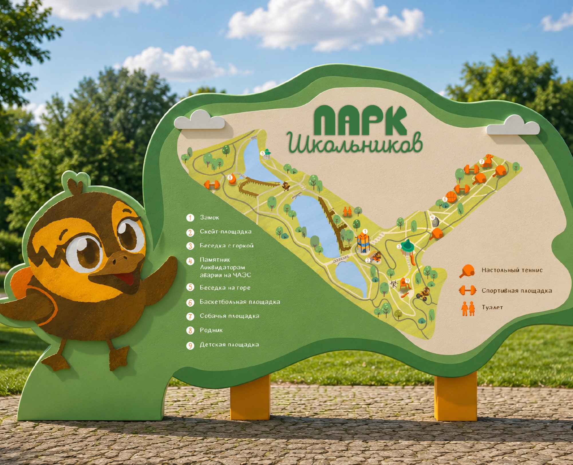 Парк школьников — навигация на Dprofile