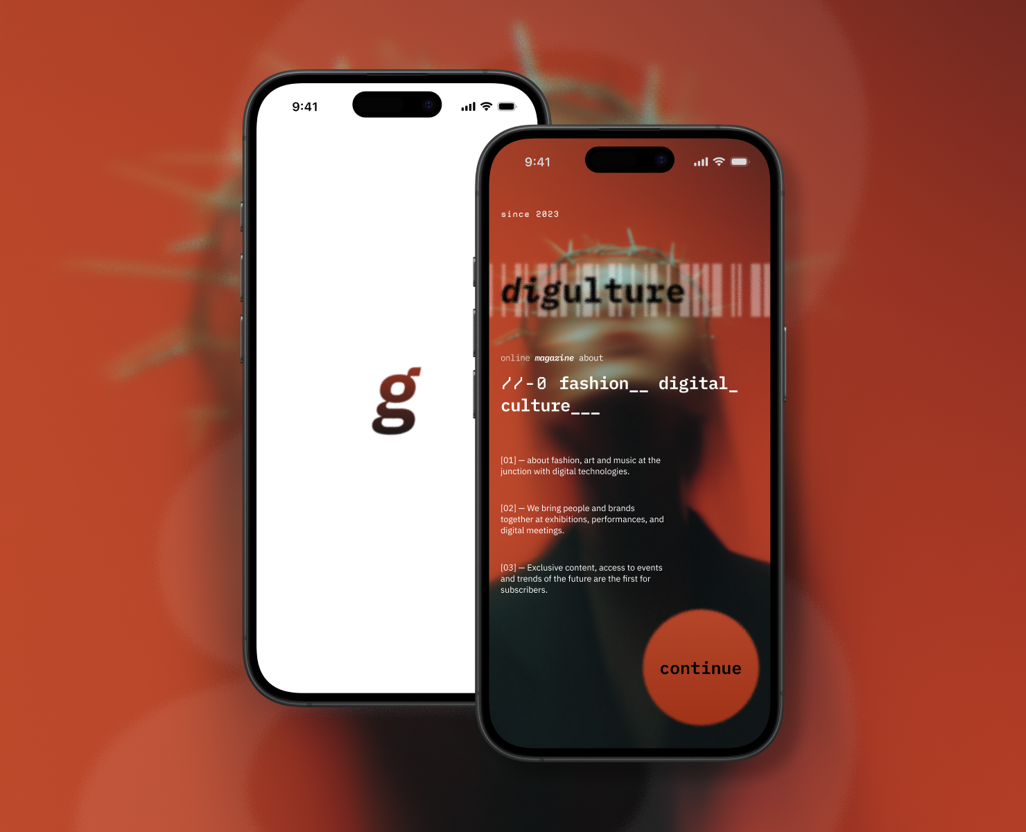 digulture I online magazine — Интерфейсы, Брендинг на Dprofile