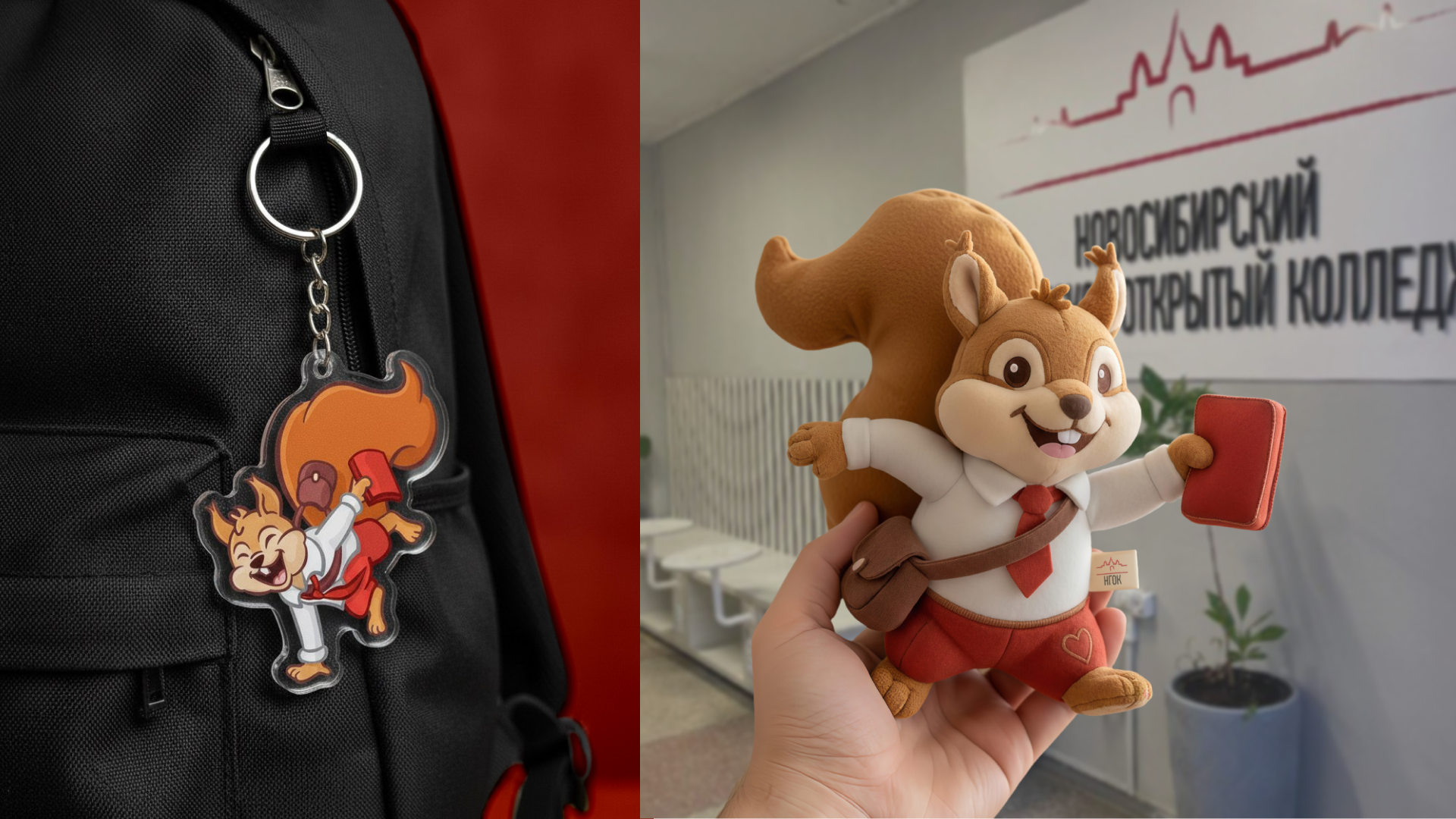 Маскот для колледжа НГОК: Бельчонок Стёпа — Изображение №11 — Брендинг, Иллюстрация на Dprofile