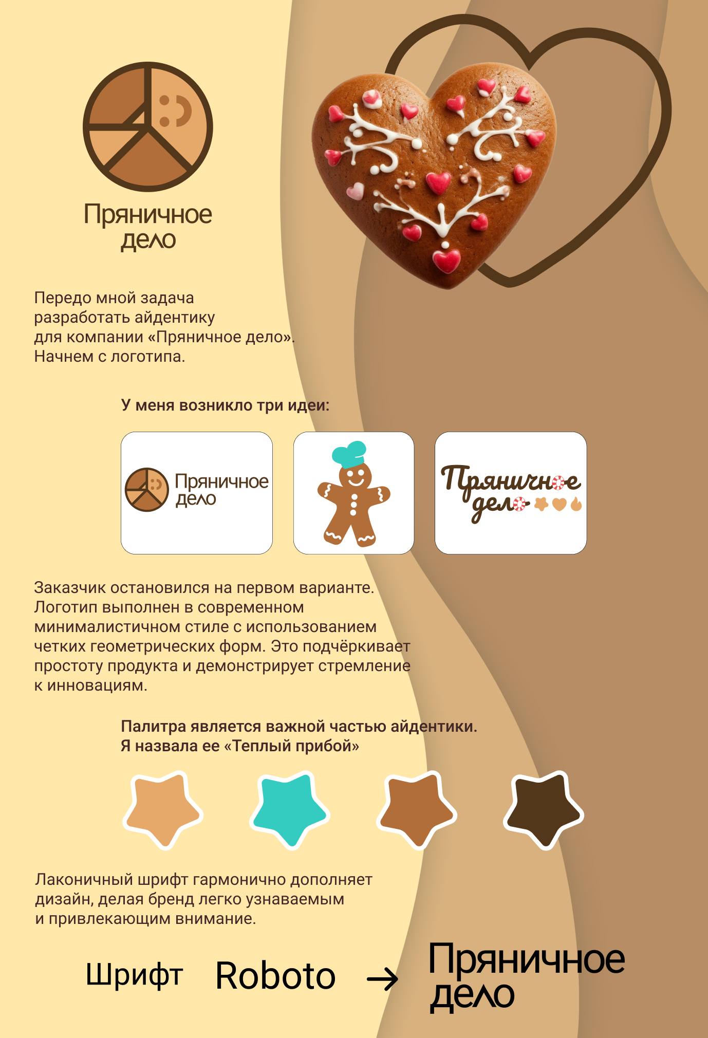 Айдентика для пряничной мастерской. — Изображение №1 — Брендинг, Графика на Dprofile