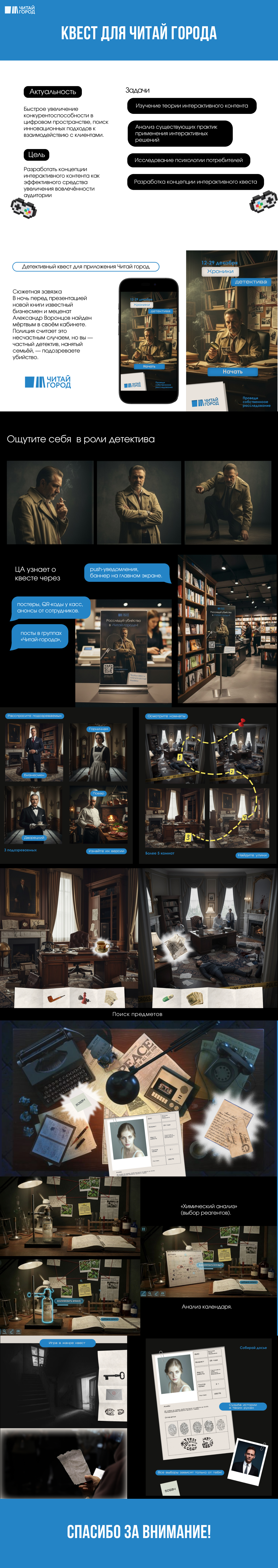Квест для "Читай город" — Изображение №1 — Интерфейсы, Маркетинг на Dprofile