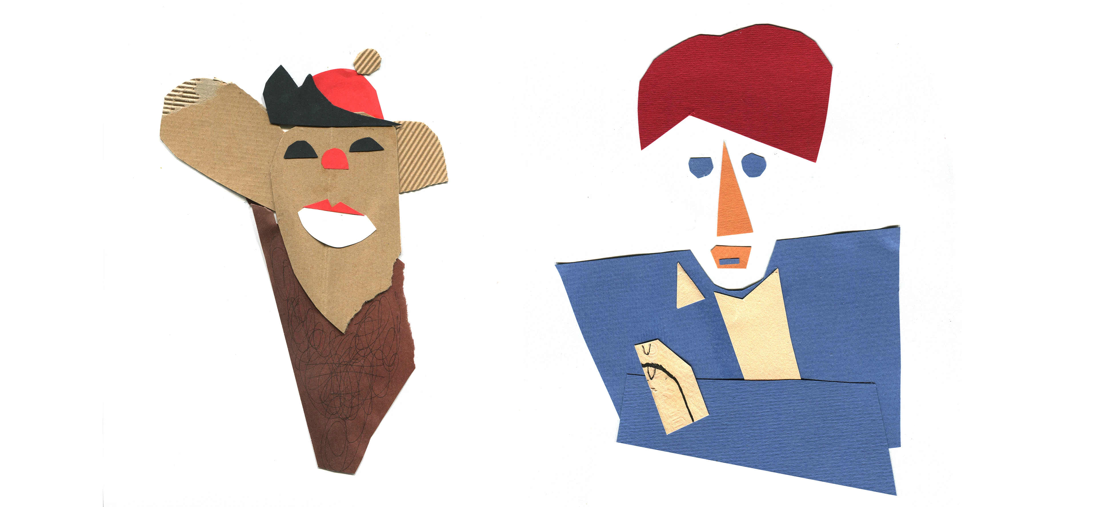 Портрет Ю. Никулина и А. Миронова — Изображение №1 — Иллюстрация, Графика на Dprofile