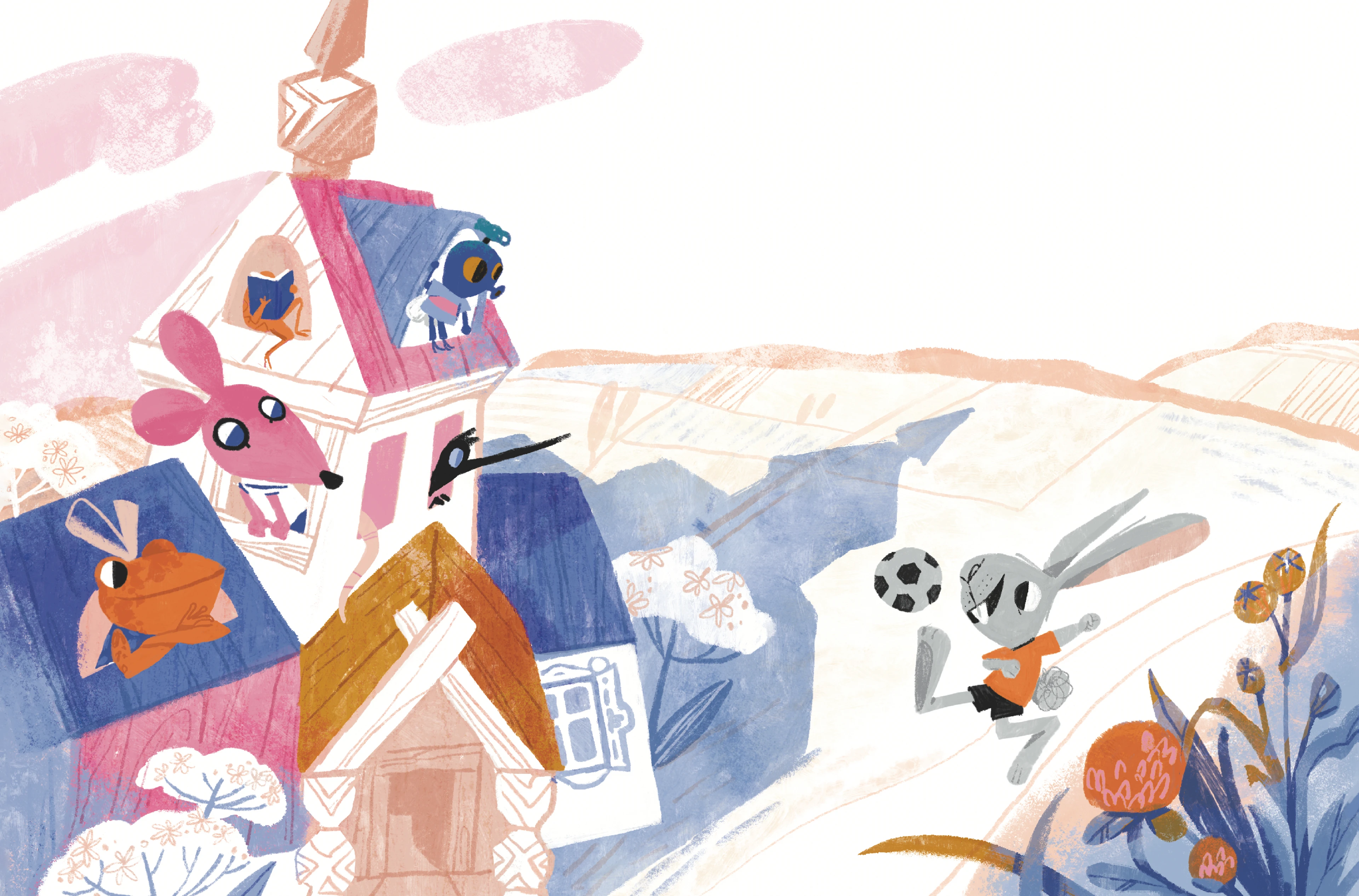 Теремок — Изображение №9 — Иллюстрация, Графика на Dprofile