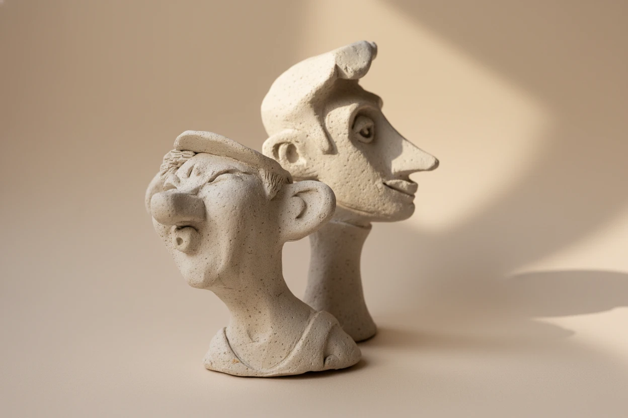 Портрет Ю. Никулина и А. Миронова — Изображение №3 — Иллюстрация, Графика на Dprofile