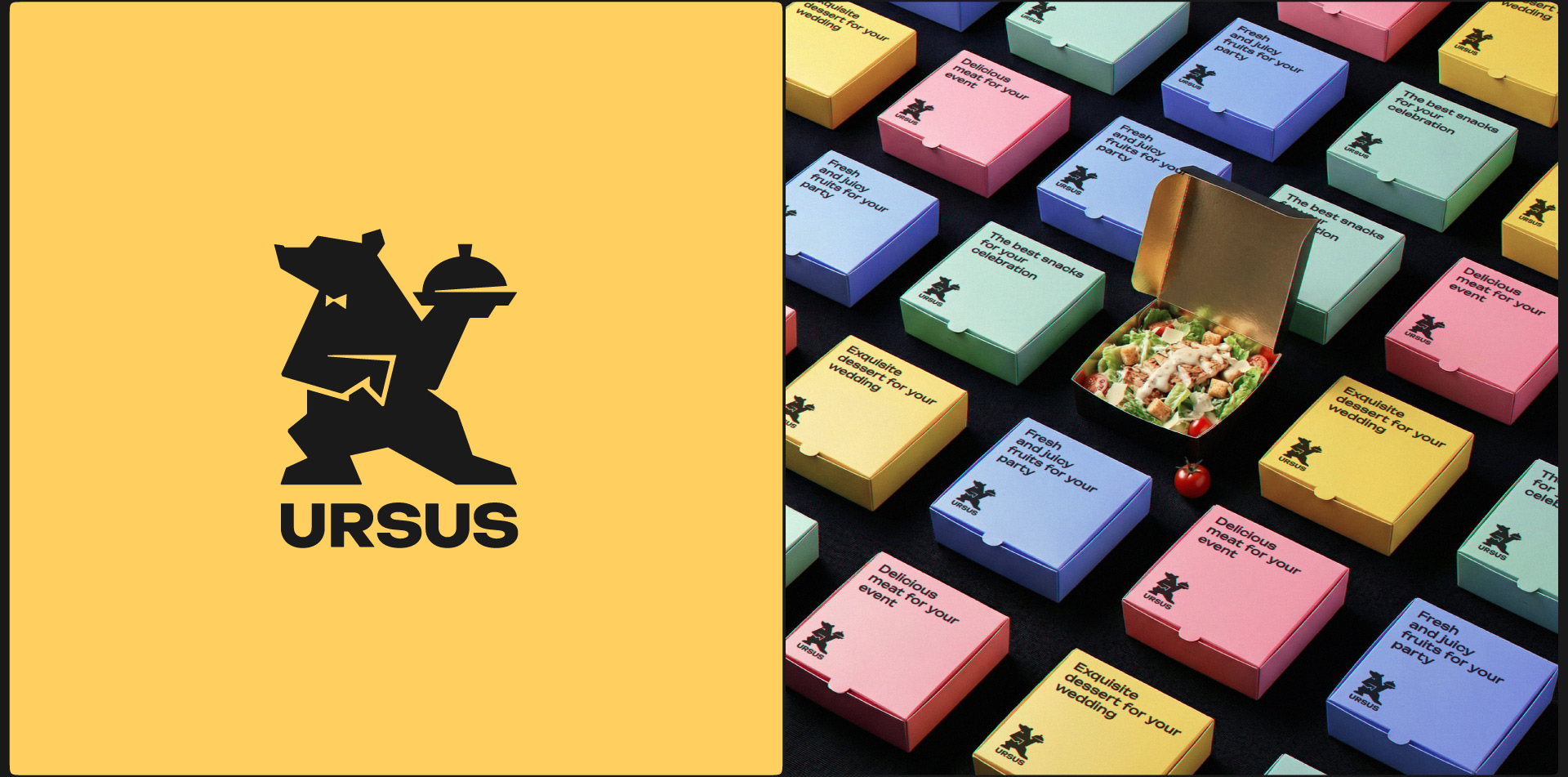 Ursus. The Catering — Изображение №3 — Брендинг, Анимация на Dprofile