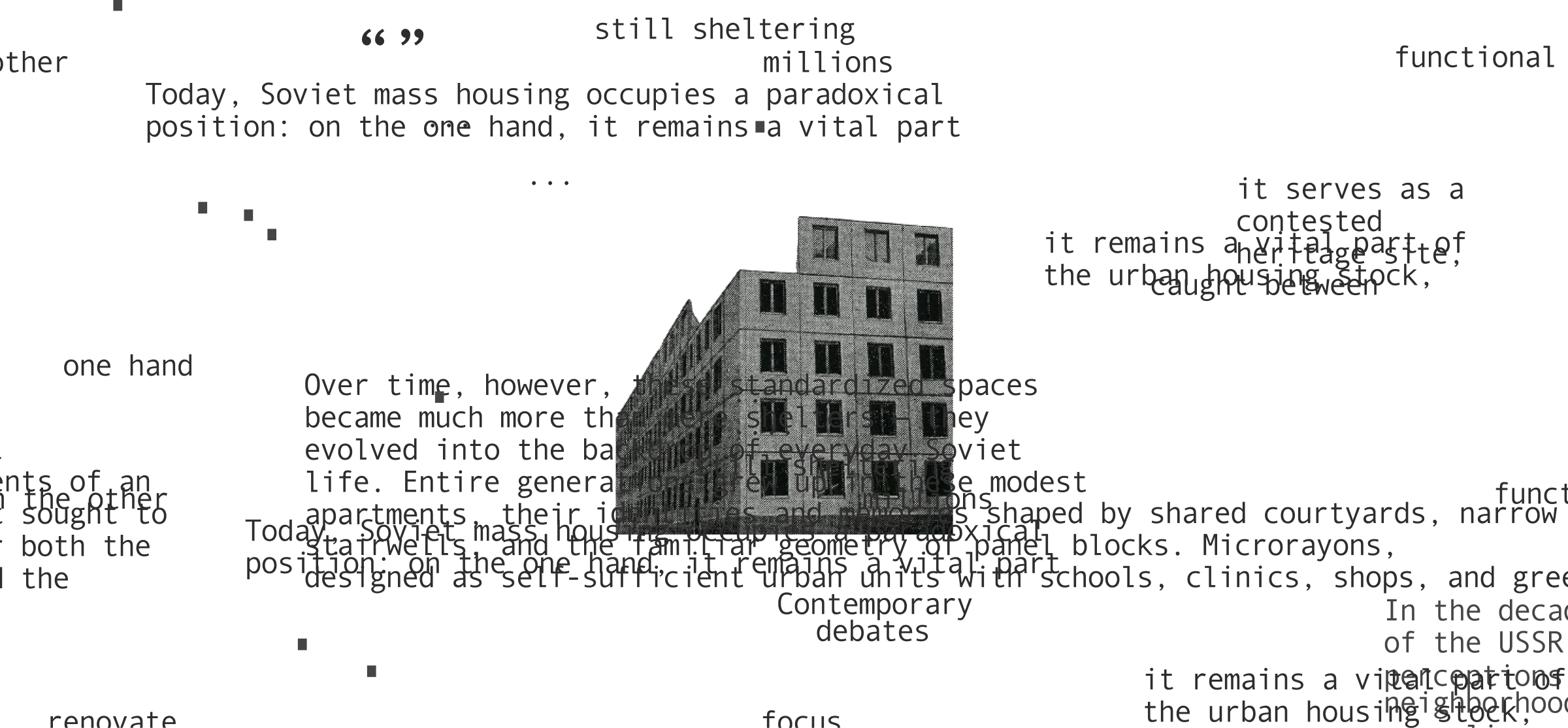 Советская массовая застройка (Коллекция постеров) — Изображение №3 — Графика на Dprofile