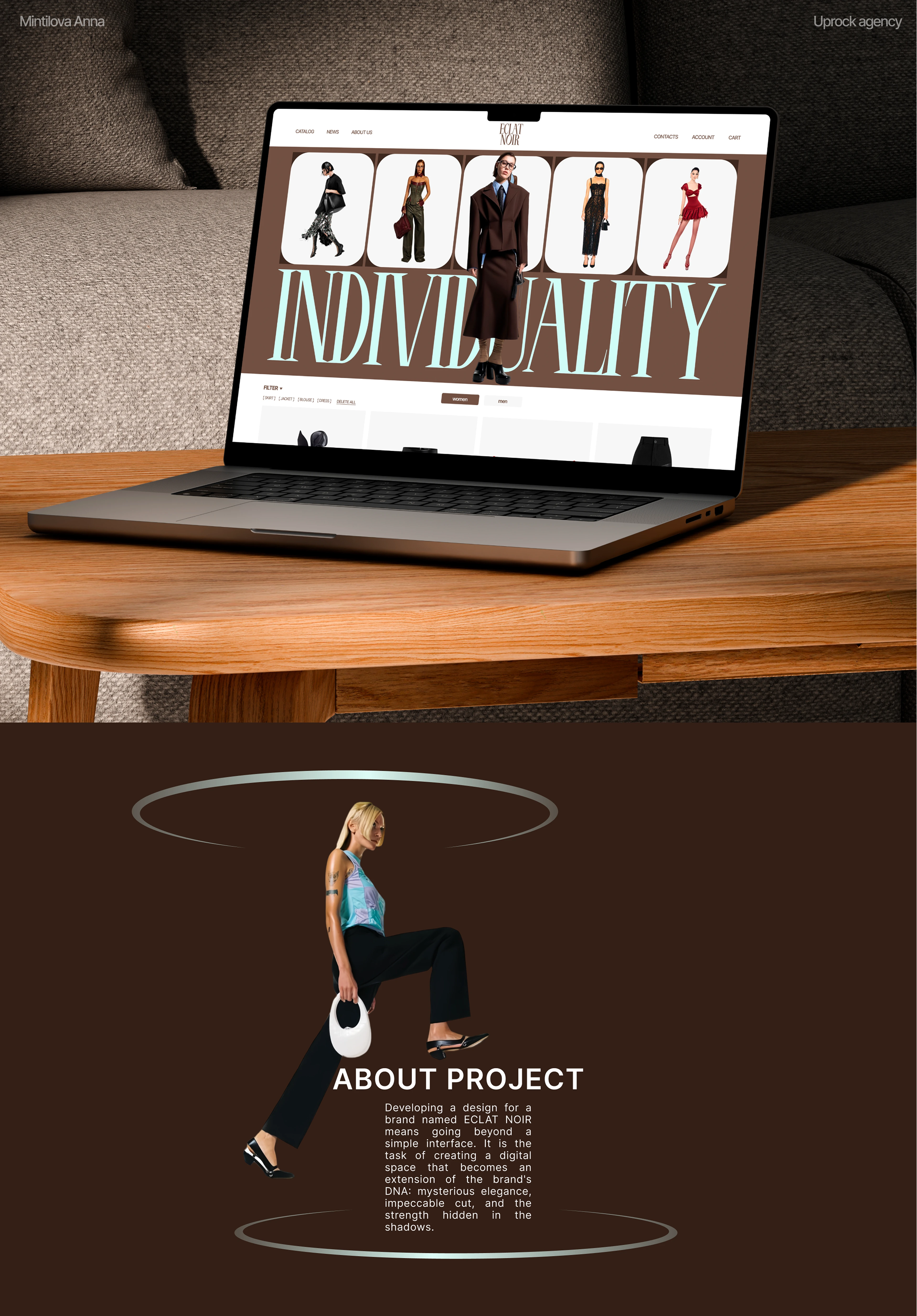 ECLAT NOIR — Изображение №1 — Интерфейсы на Dprofile