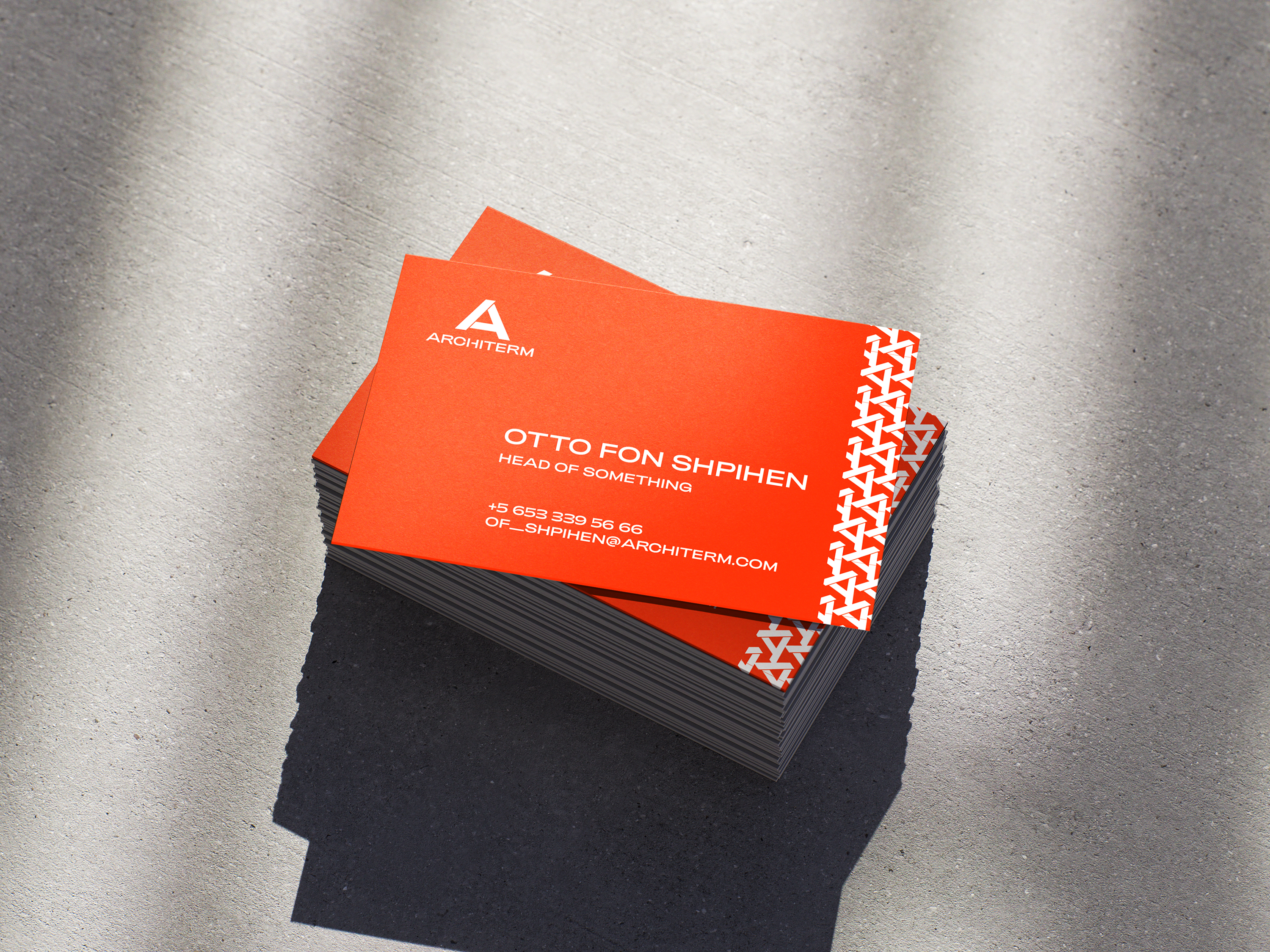 Architerm — Изображение №5 — Брендинг на Dprofile