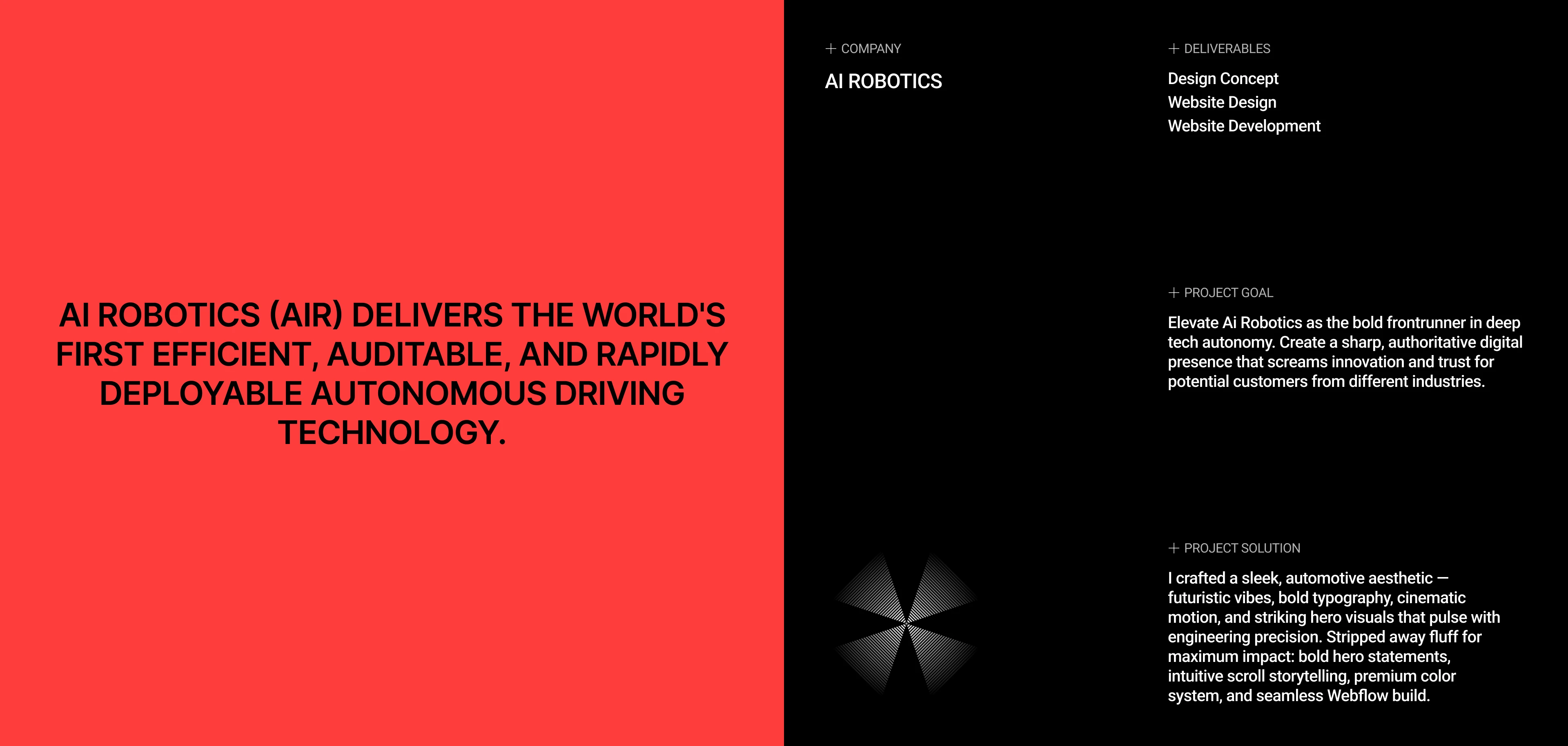 Ai Robotics - Technology Website Design — Изображение №2 — Интерфейсы на Dprofile