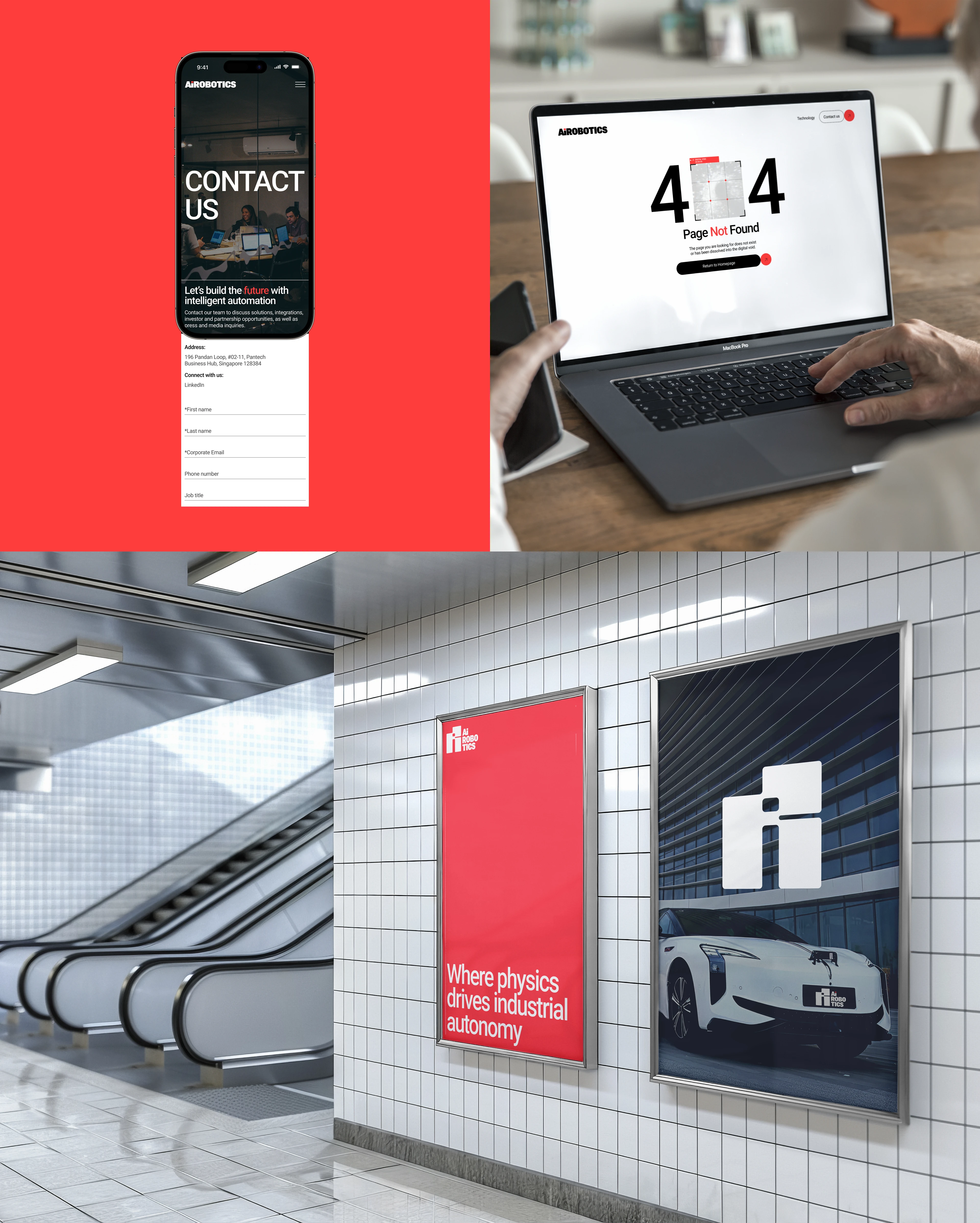 Ai Robotics - Technology Website Design — Изображение №13 — Интерфейсы на Dprofile