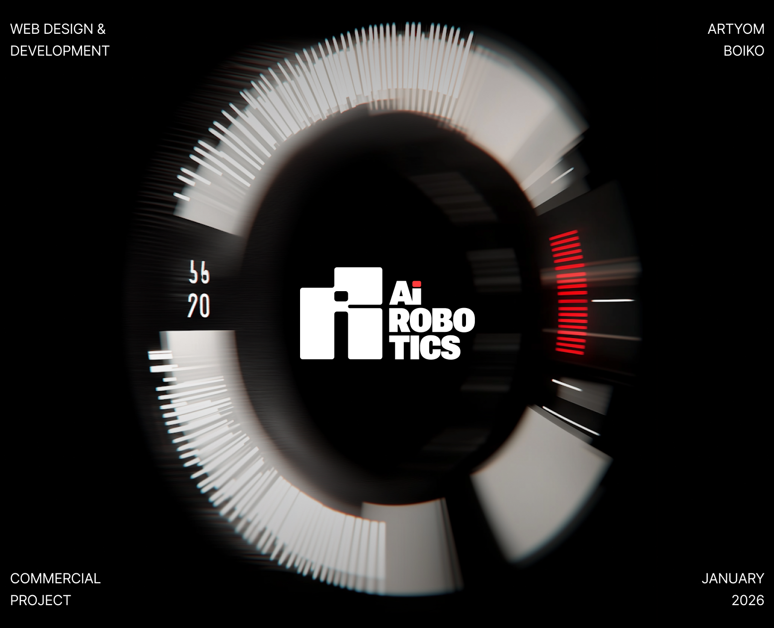 Ai Robotics - Technology Website Design — Интерфейсы на Dprofile