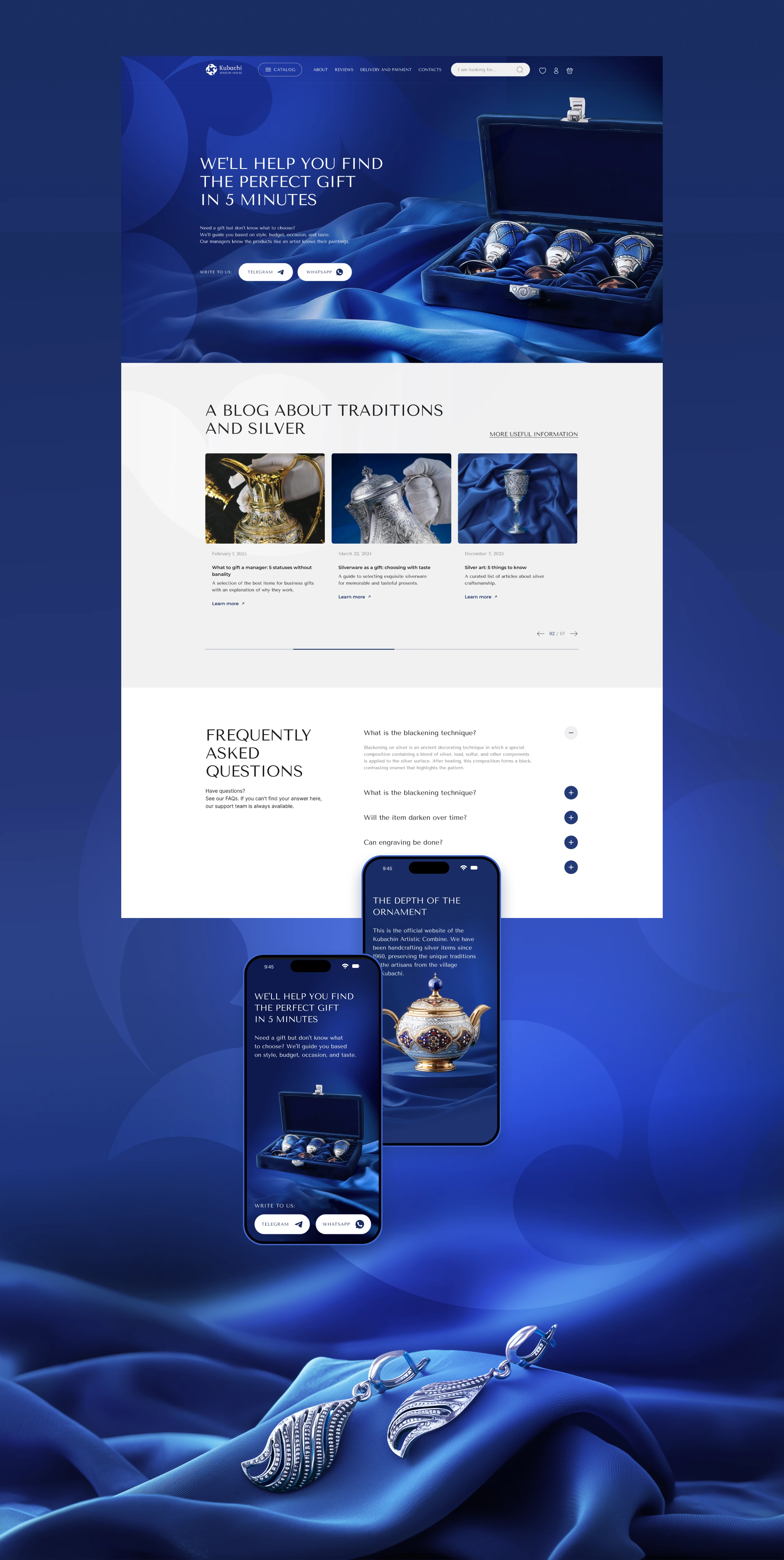 Kubachi | Website & UI/UX Redesign — Изображение №6 — Интерфейсы, Нейро на Dprofile