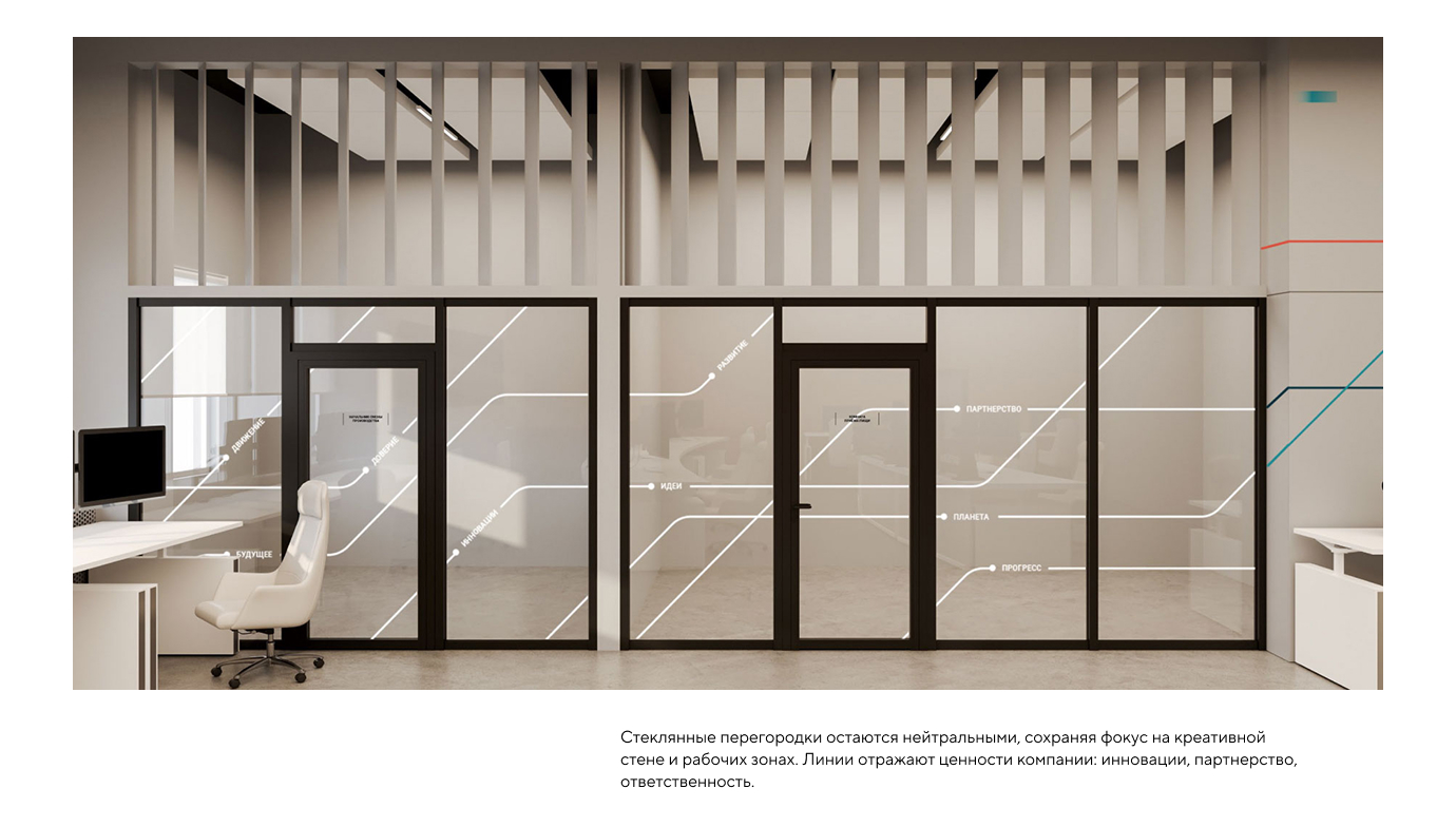Креативное брендирование интерьеров Лушниковской ПГУ — Изображение №4 — Брендинг, Иллюстрация на Dprofile