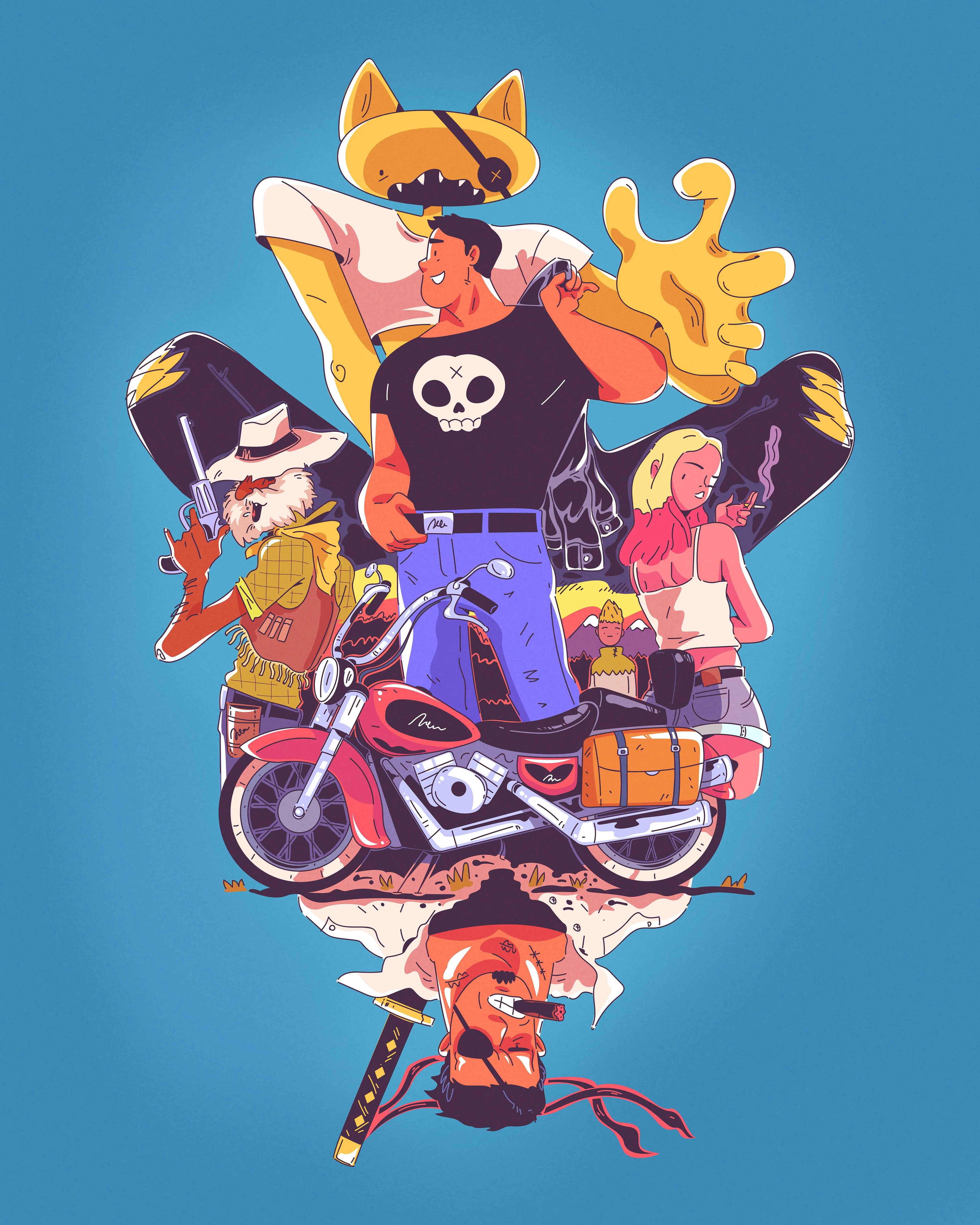 Постер — Изображение №1 — Иллюстрация, Графика на Dprofile