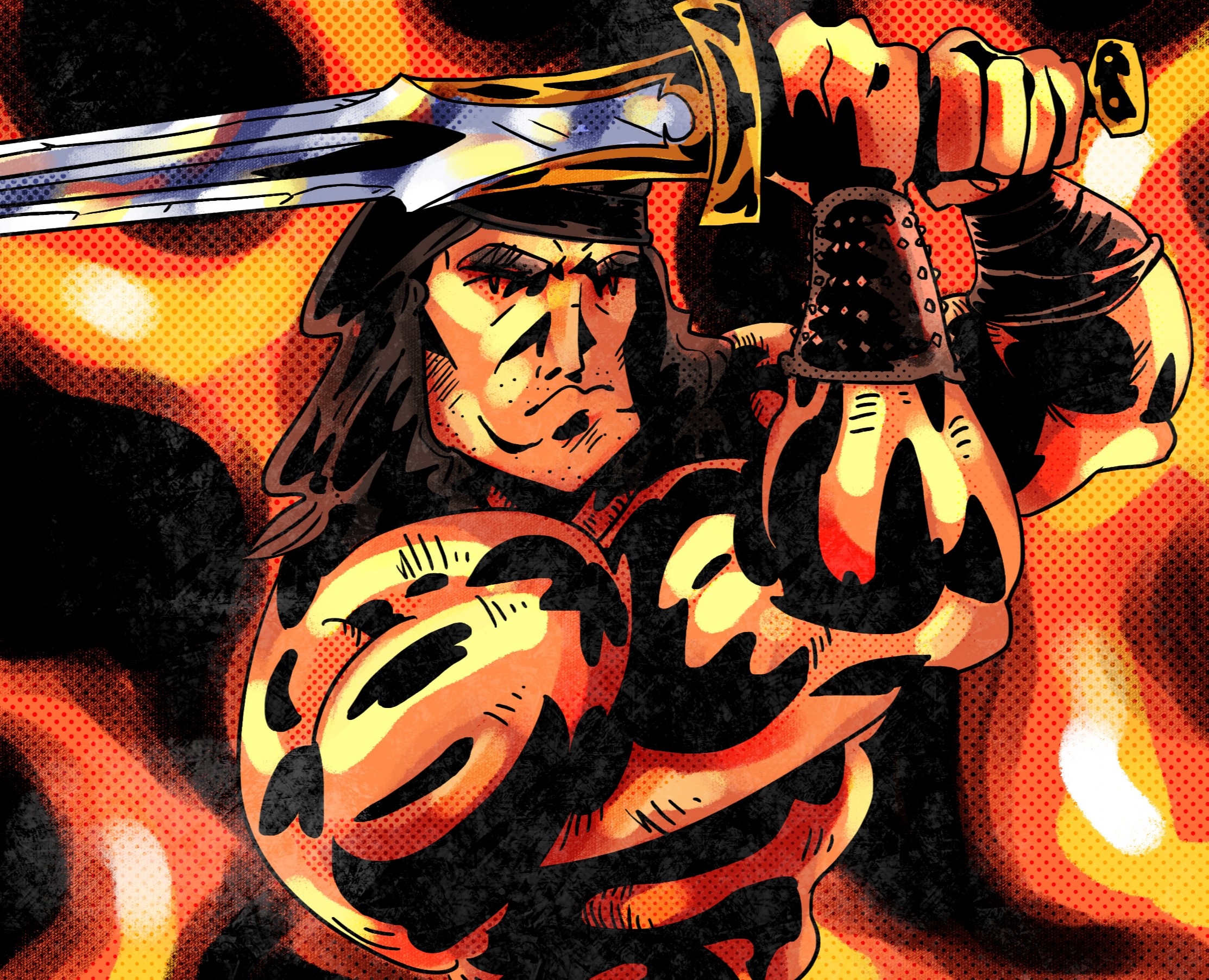 Конан Варвар — Иллюстрация на Dprofile