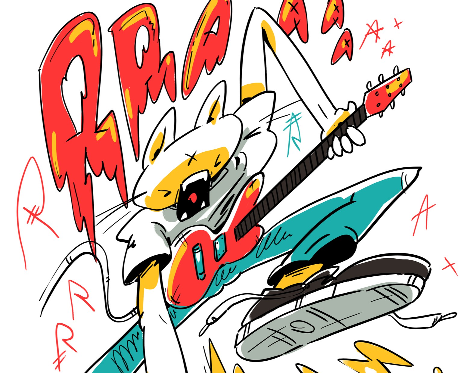 Ррааа — Иллюстрация на Dprofile