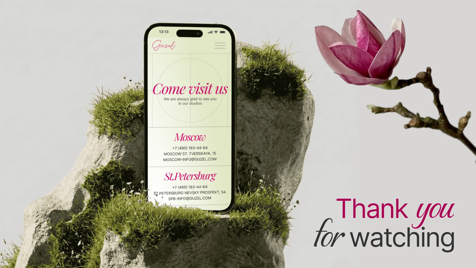 GUZEL Beauty studio — Изображение №13 — Интерфейсы на Dprofile