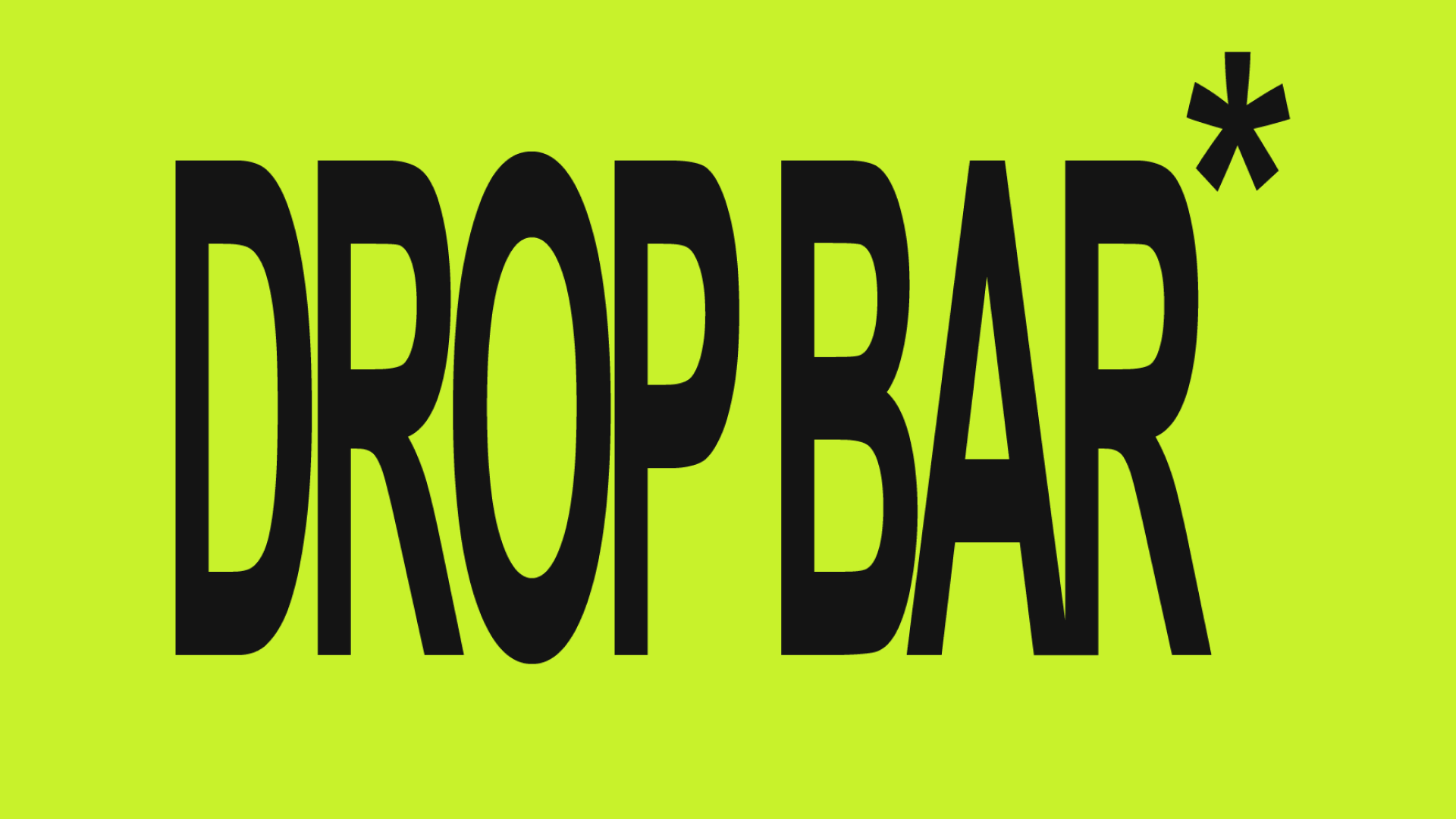 DROP BAR* | 2022 — Изображение №1 — Брендинг на Dprofile
